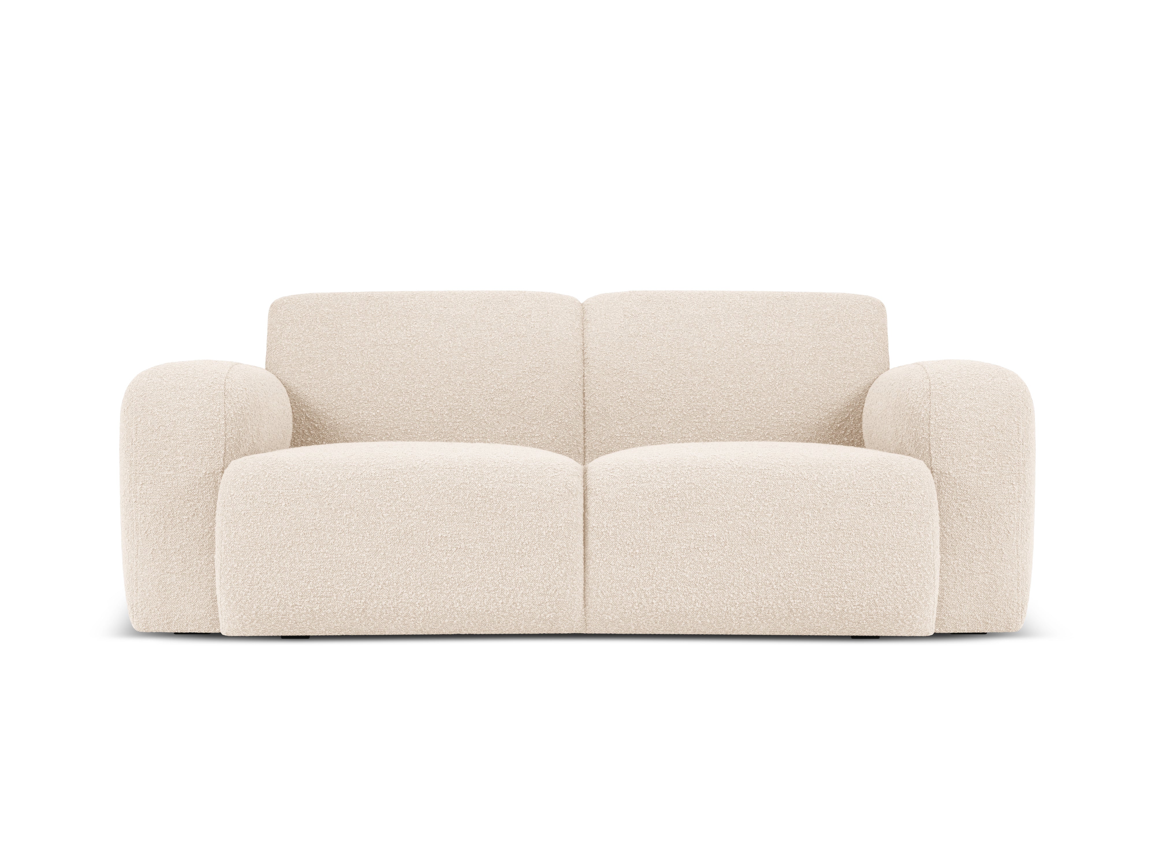 Sofa w tkaninie boucle 2-osobowa MOLINO beżowy Micadoni Eye on Design