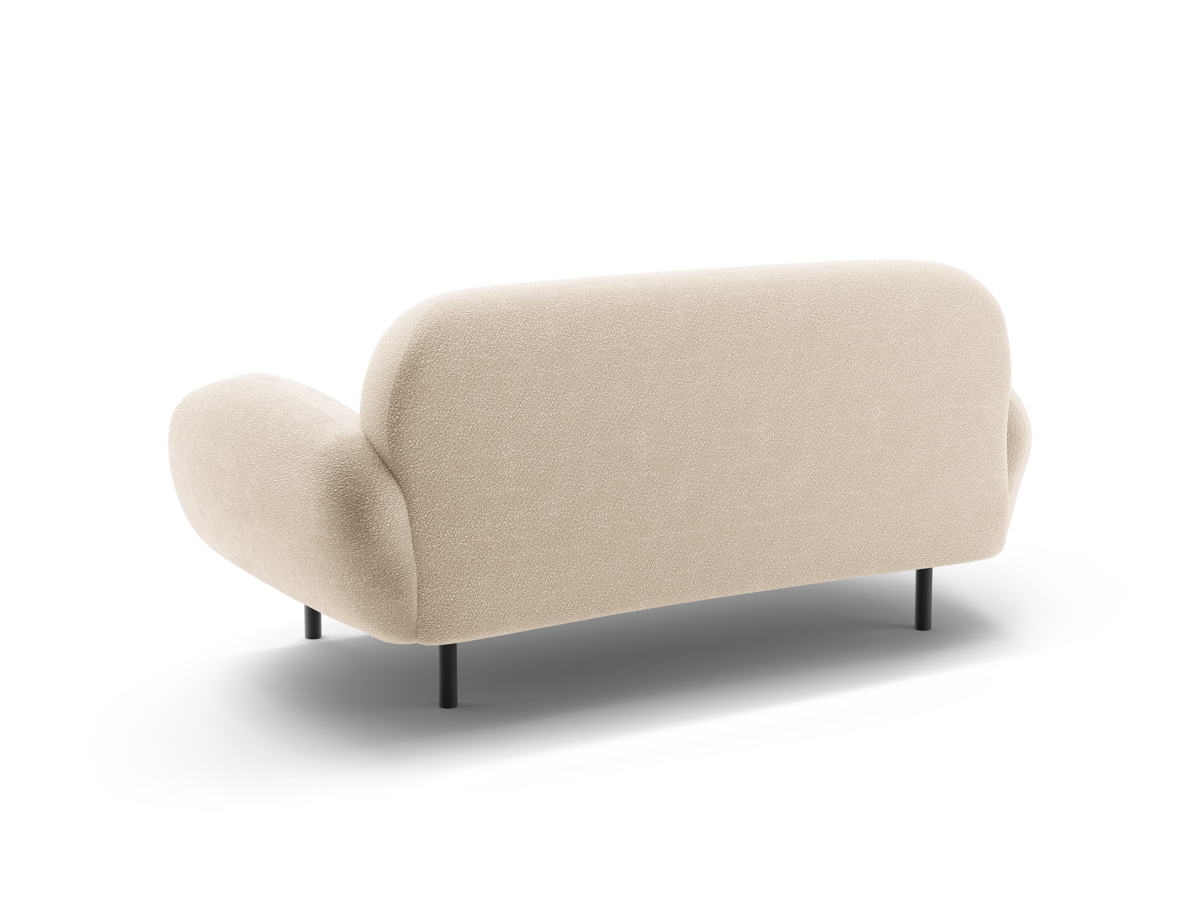 Sofa 2-zits POPPY beige boucle