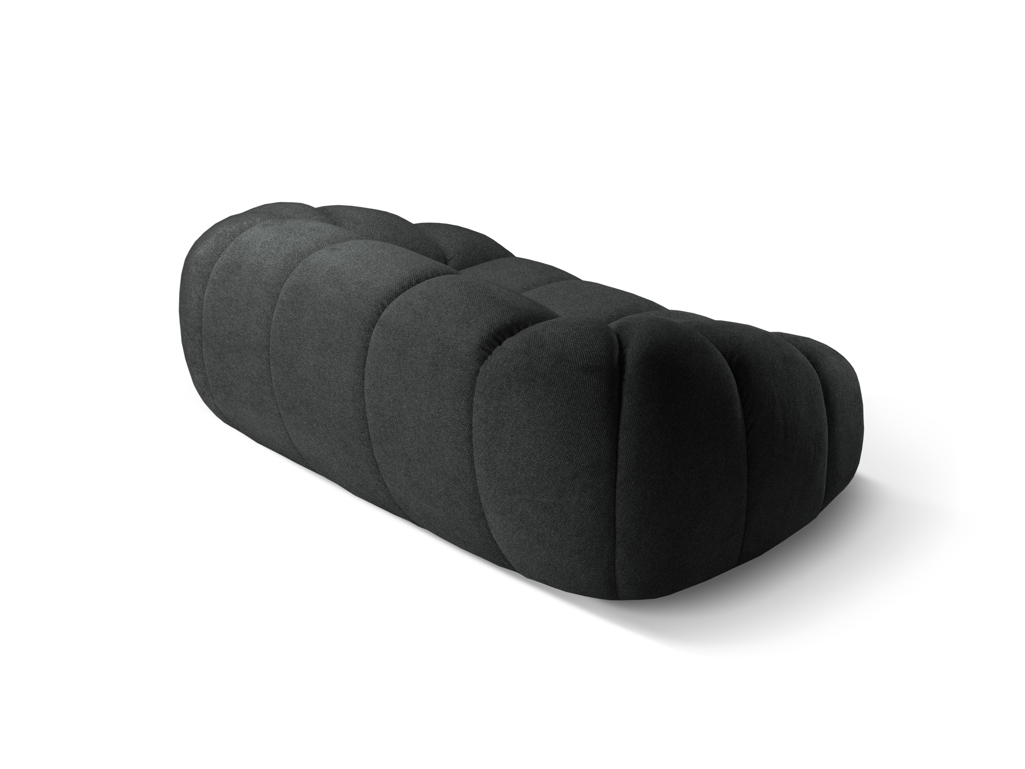 2-seater Sofa DIANA anthracite chenille