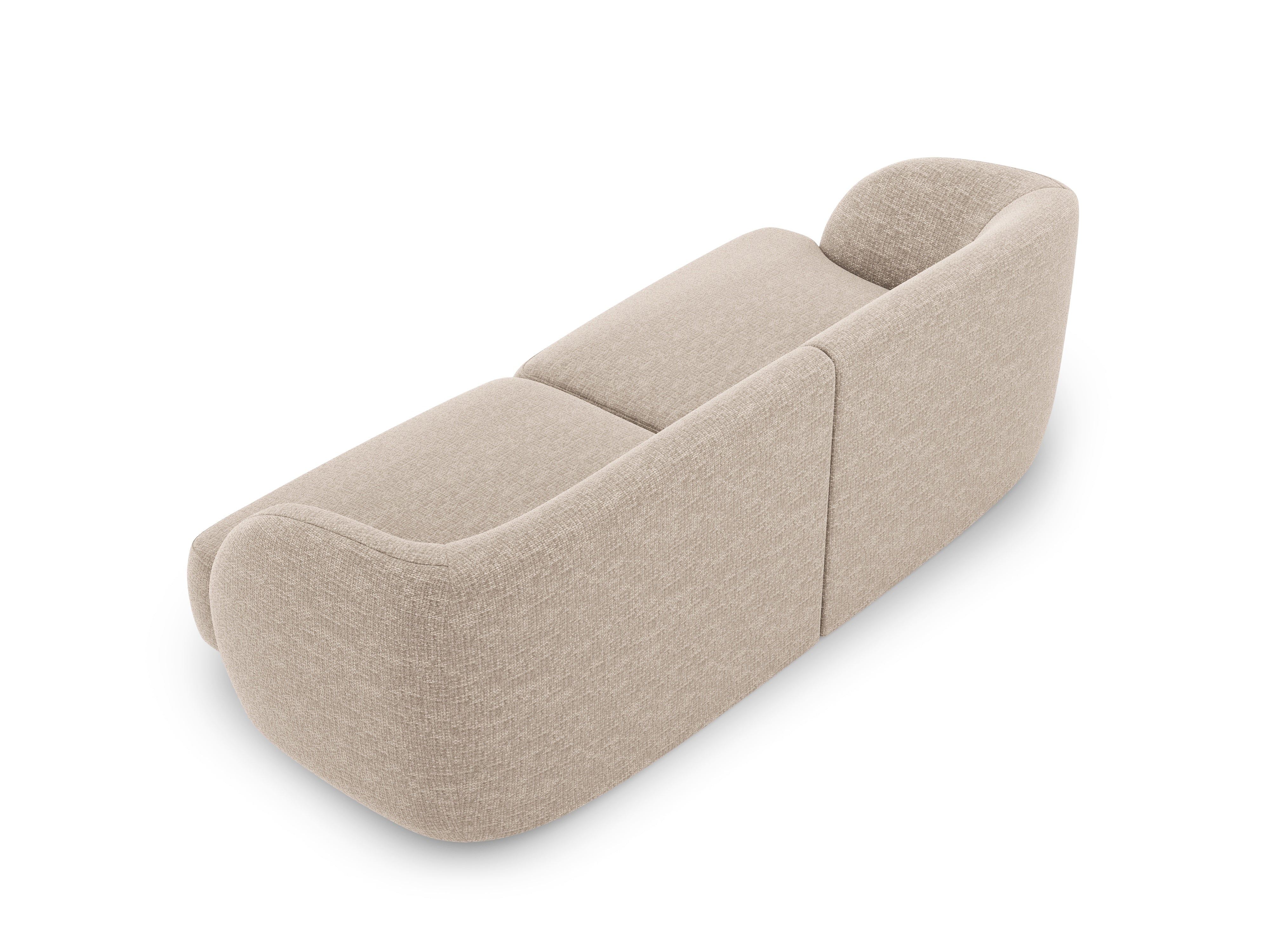 Sofa 2-zits MILEY beige chenille
