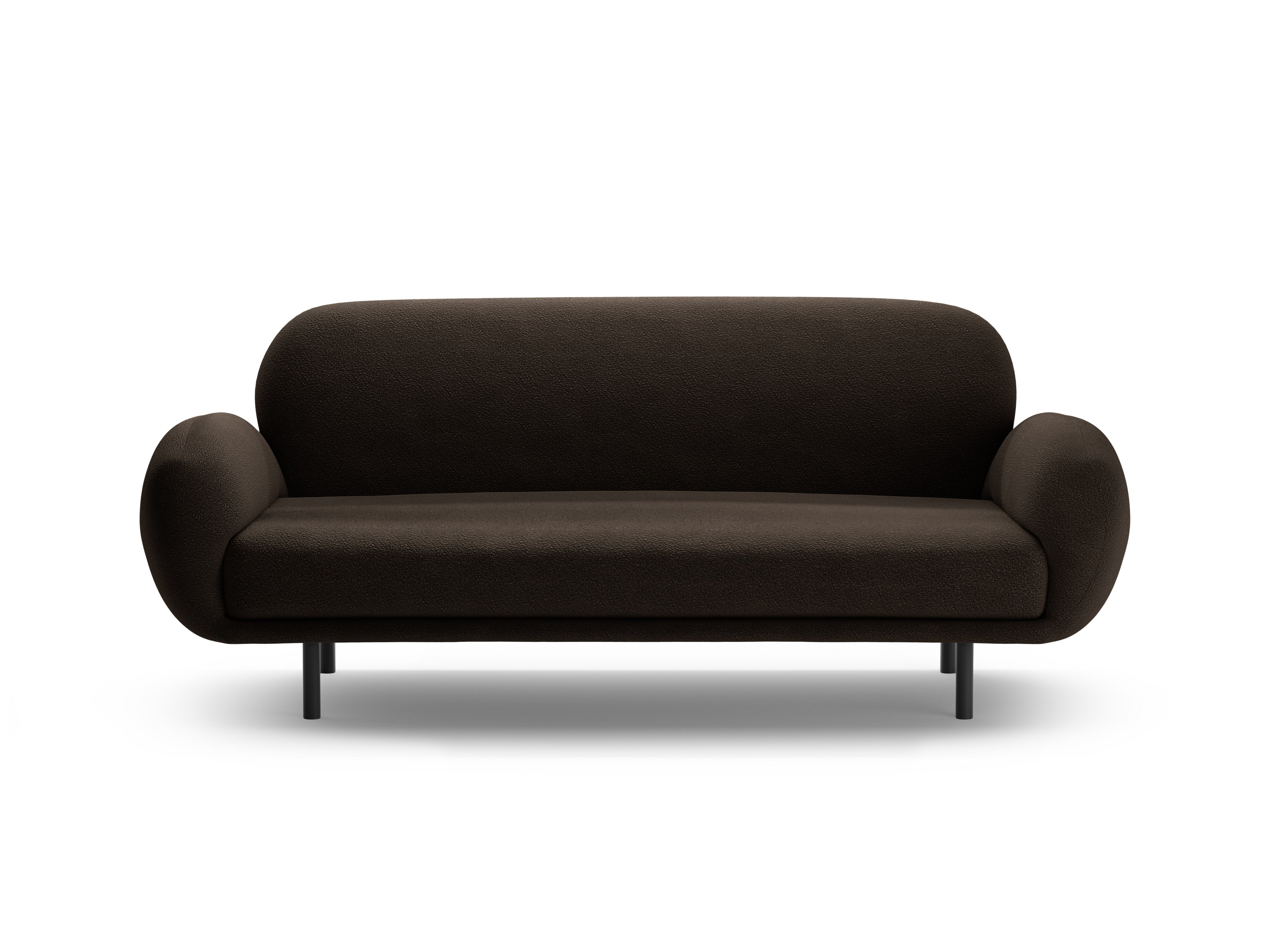 Sofa 2,5-zits POPPY bruin boucle