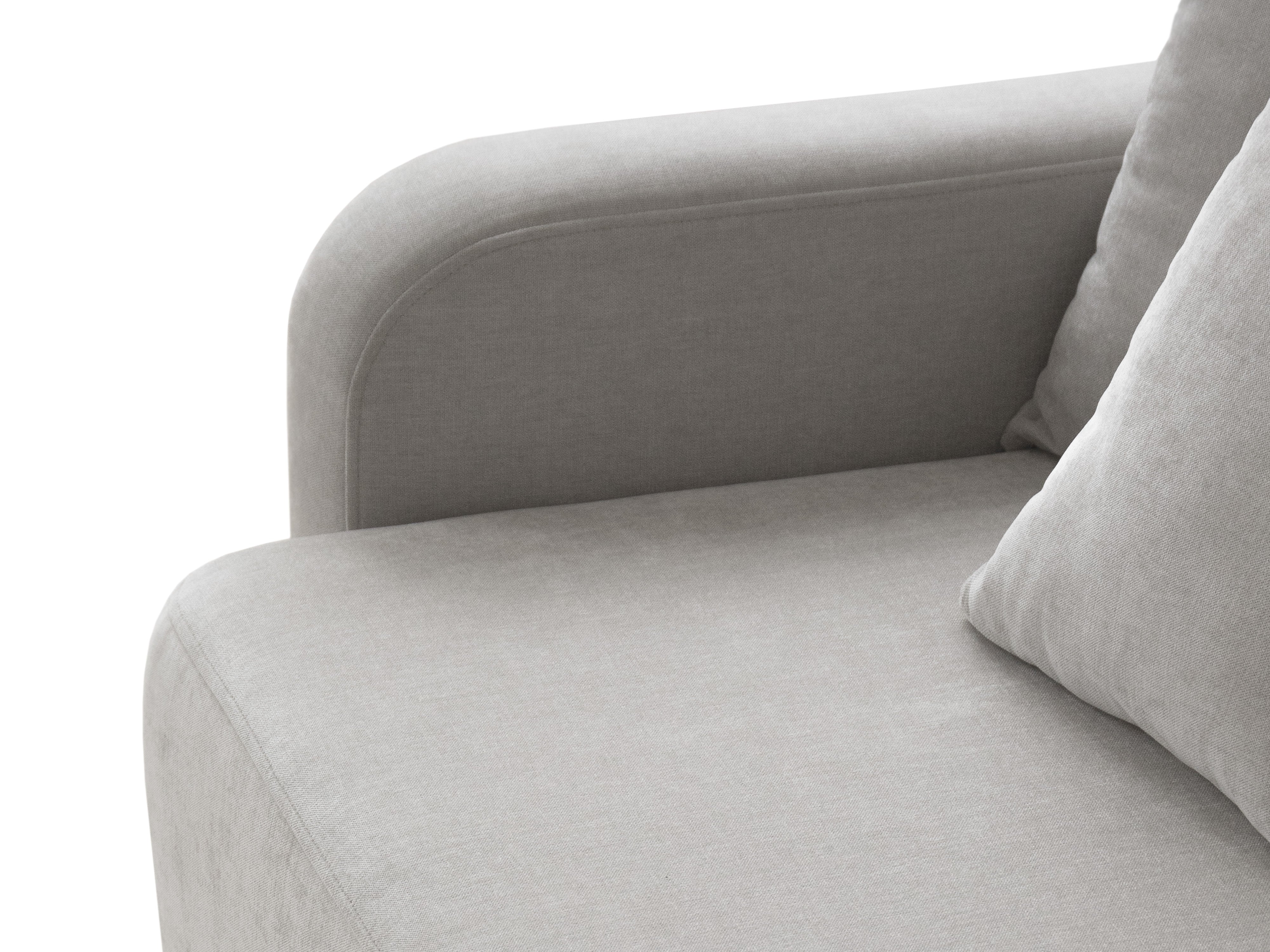 3-seater sofa with sleeping function ELEN beige chenille