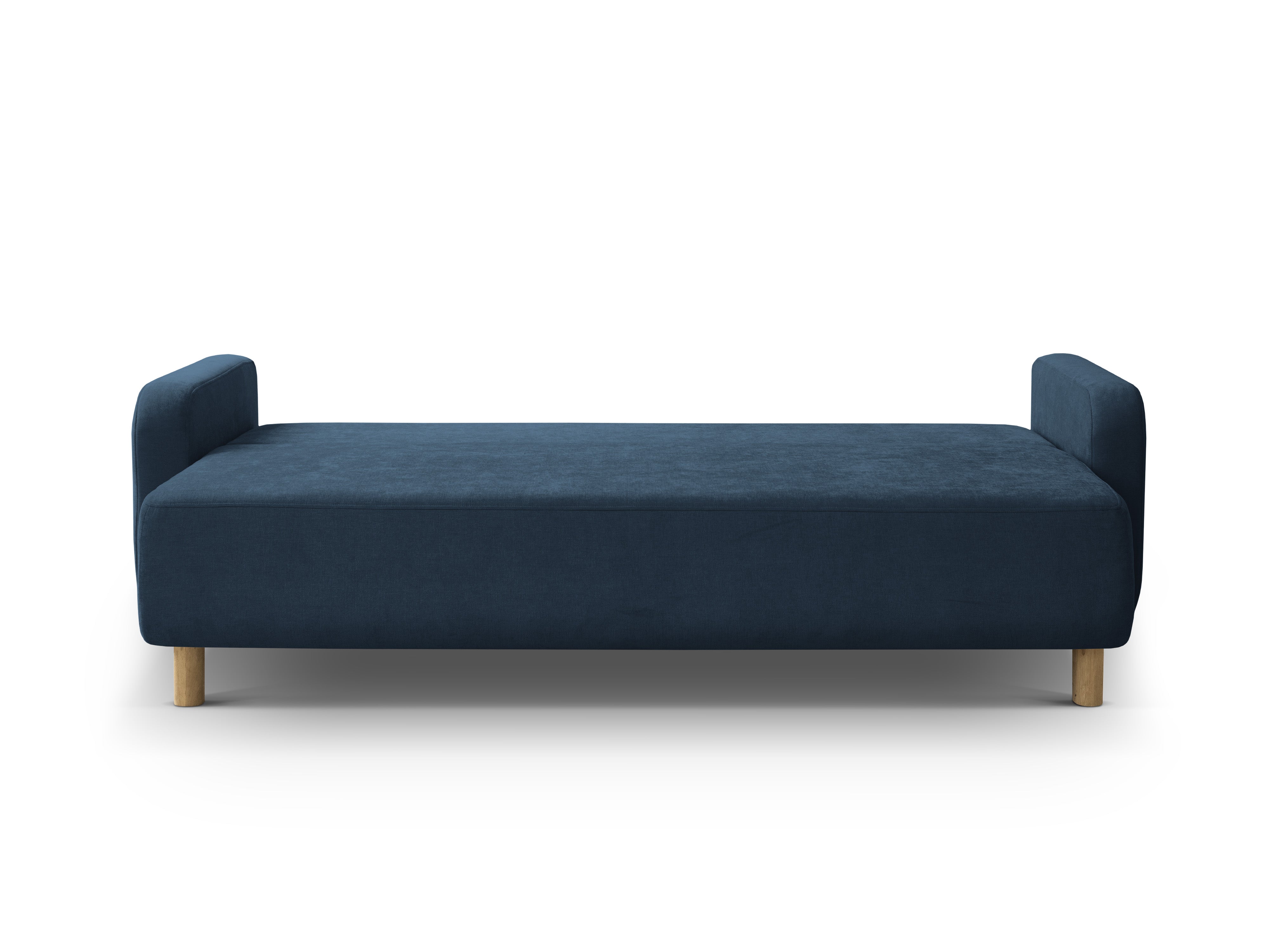 3-seater sofa with sleeping function ELEN navy chenille
