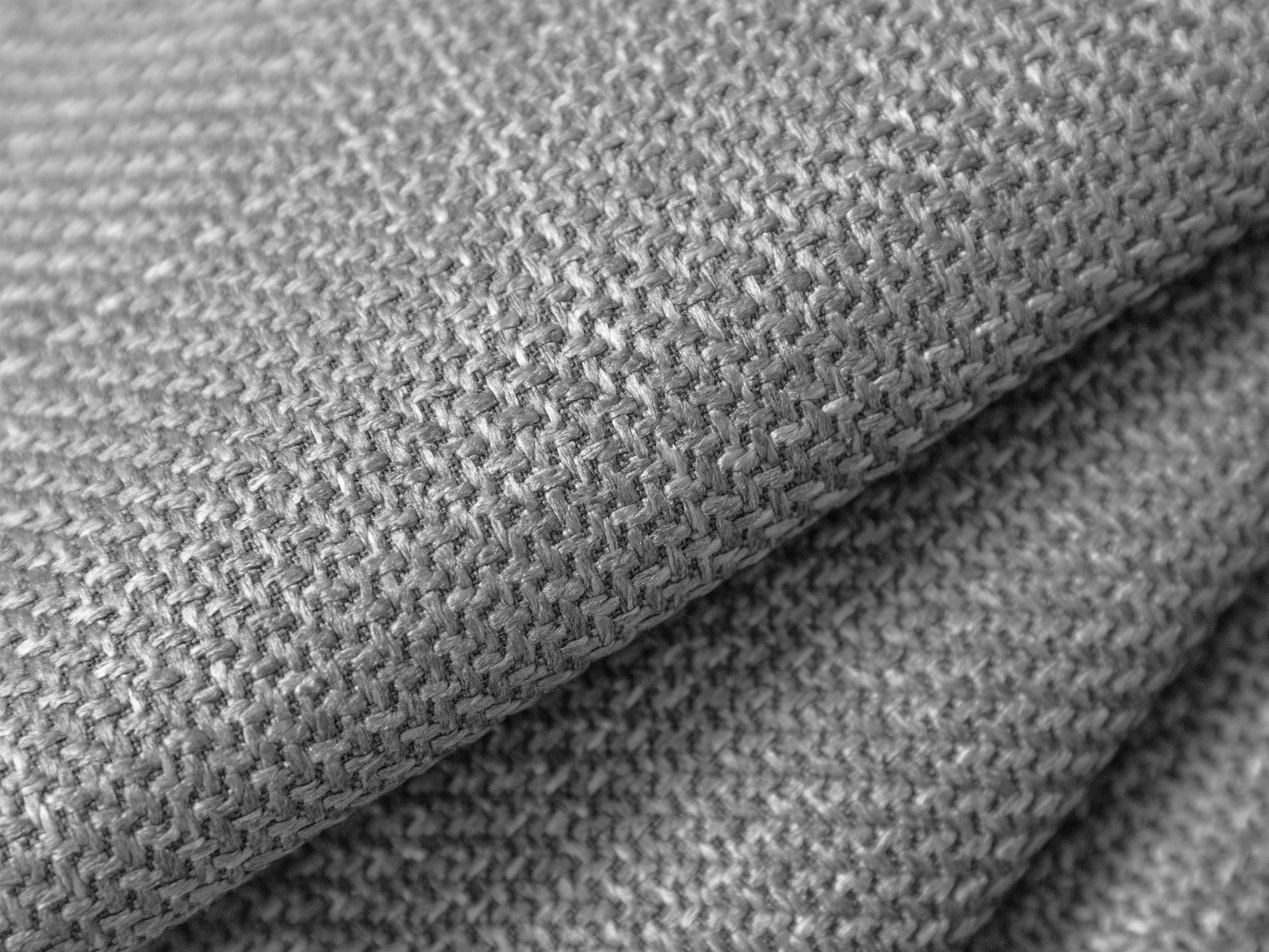 Sofa 3-Sitzer mit Schlafsofa-Funktion GLORIA hellgrau Chenille