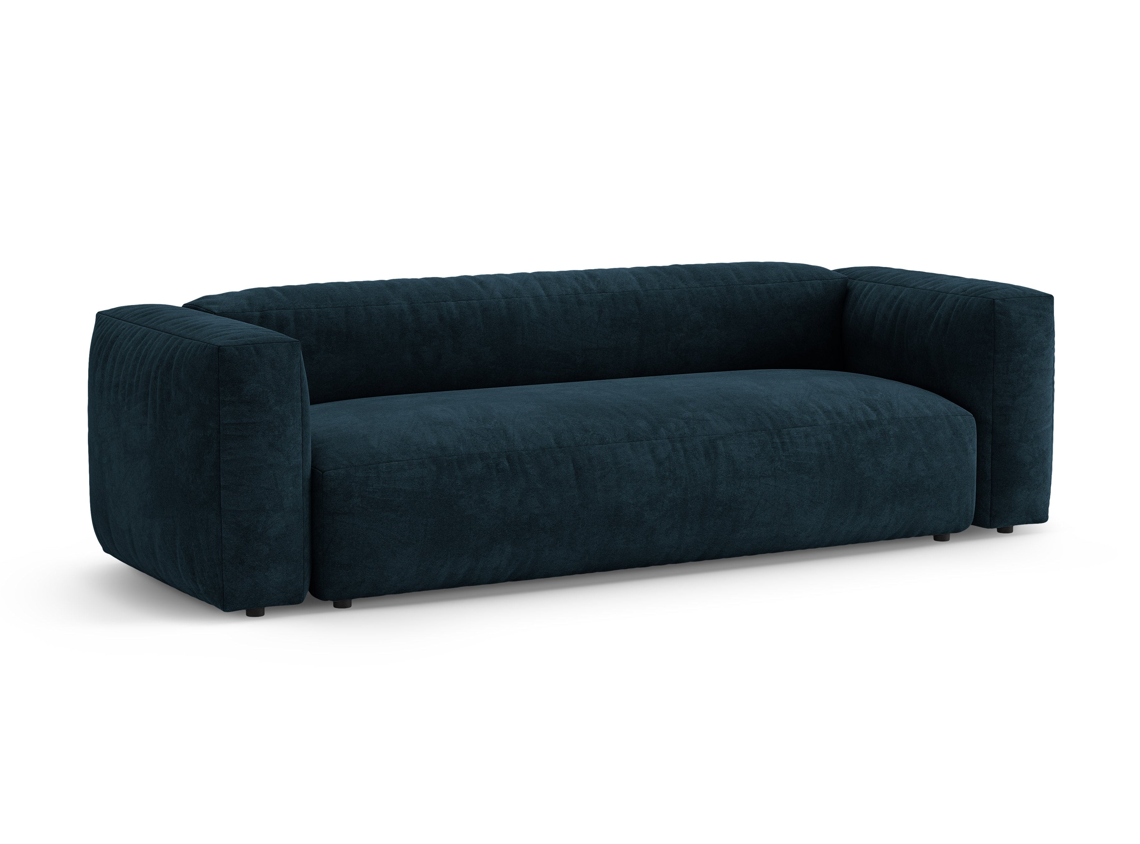 Martina Deep Petrol 3-Seater Velvet Sofa with Sleeping Function