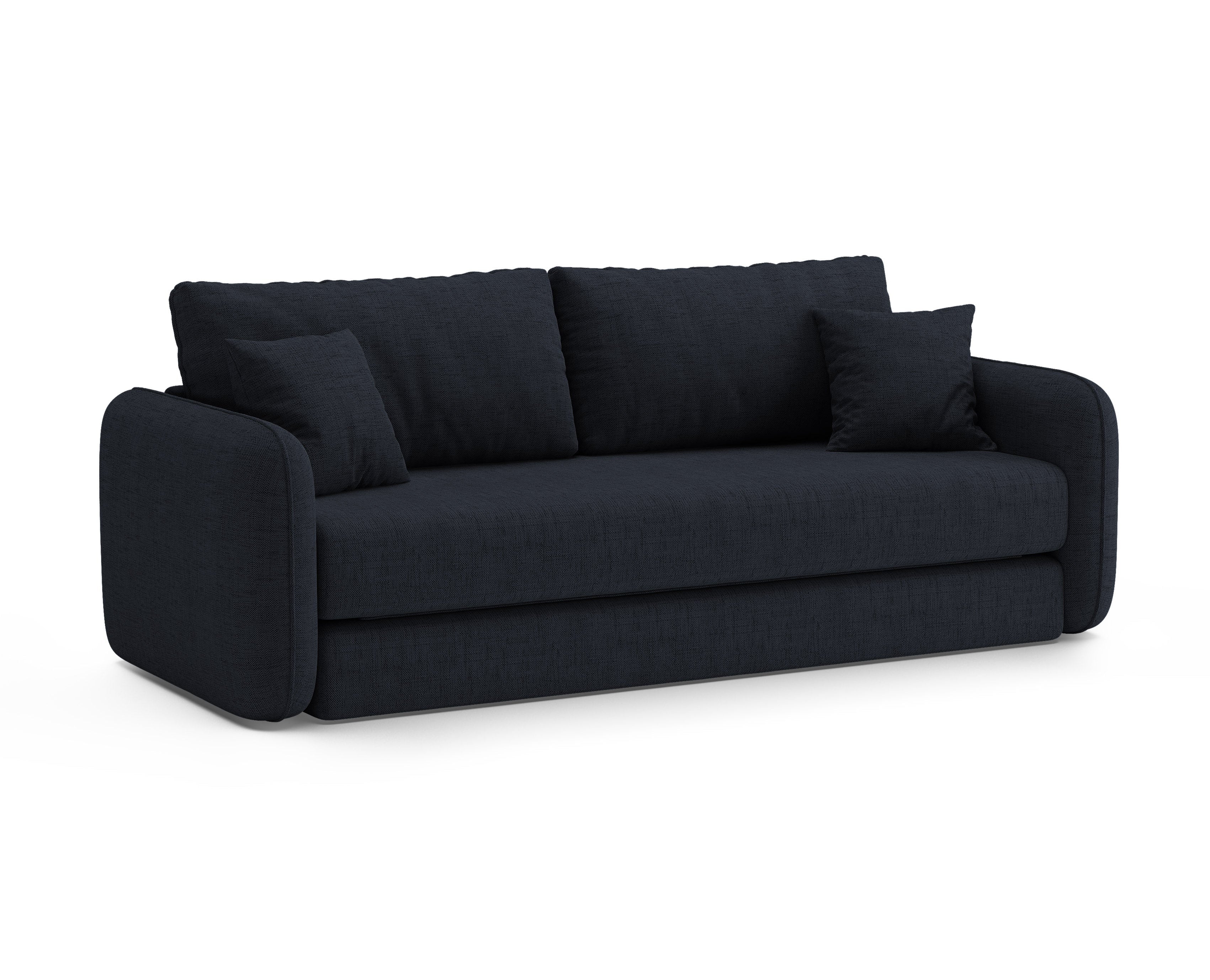 Driepersoonsbank met slaapfunctie DORMI koninklijk blauw