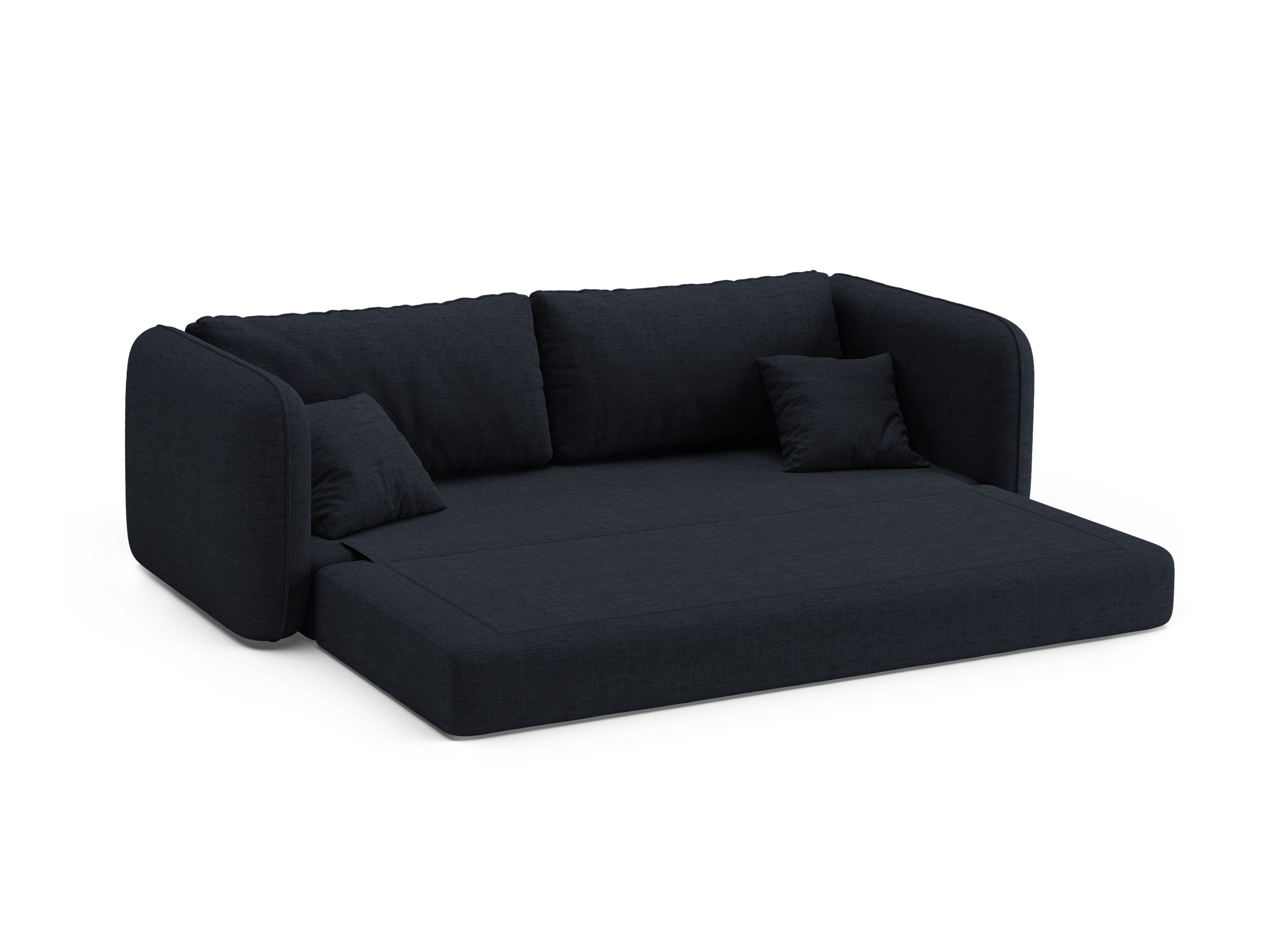 Driepersoonsbank met slaapfunctie DORMI koninklijk blauw