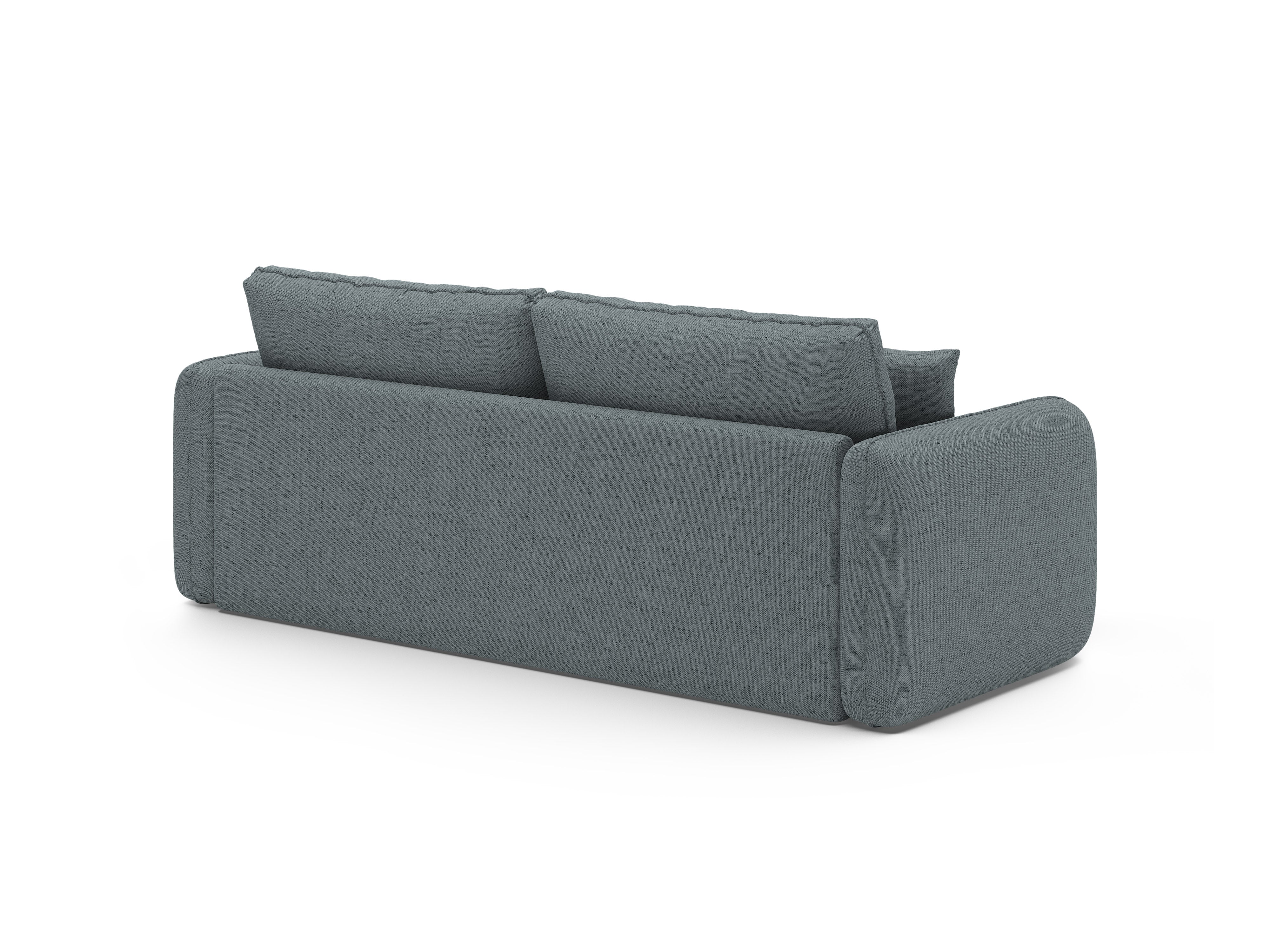 Sofa 3-zits met slaapfunctie DORMI lichtblauw