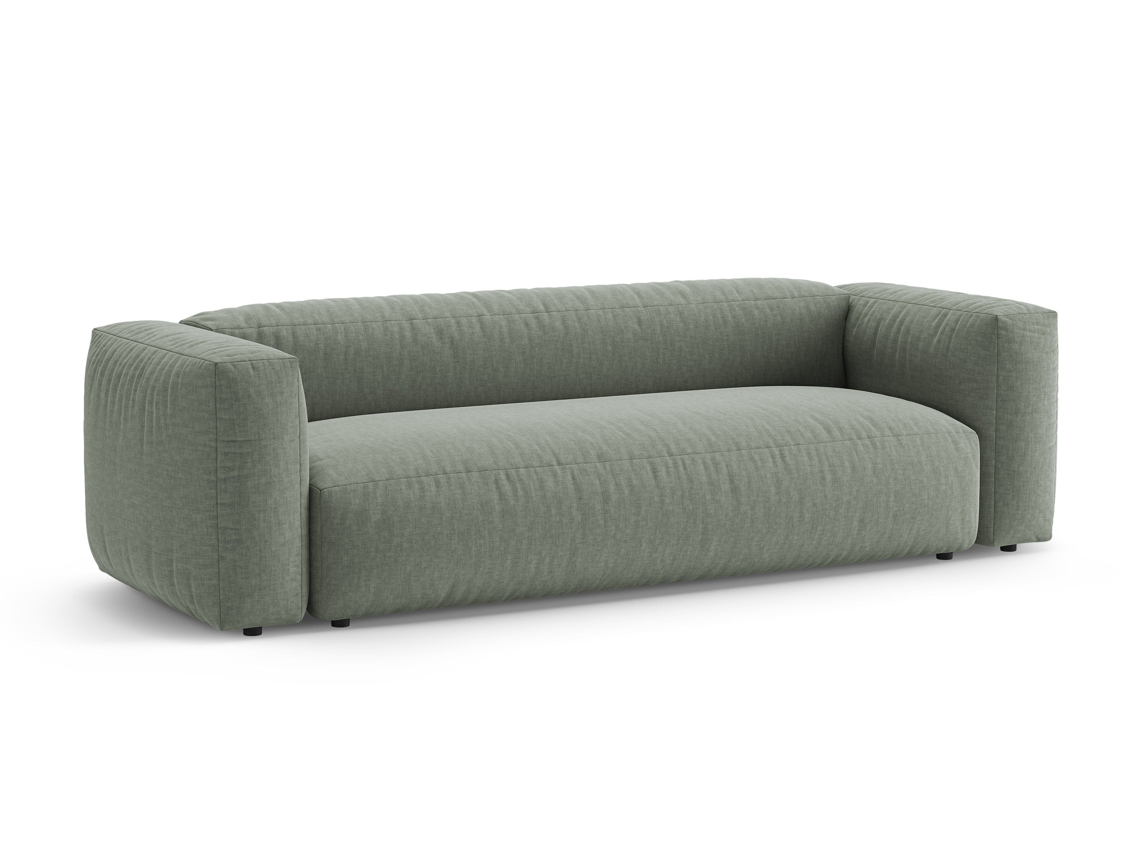 Sofa 3-zits met slaapfunctie MARTINA mosgroen