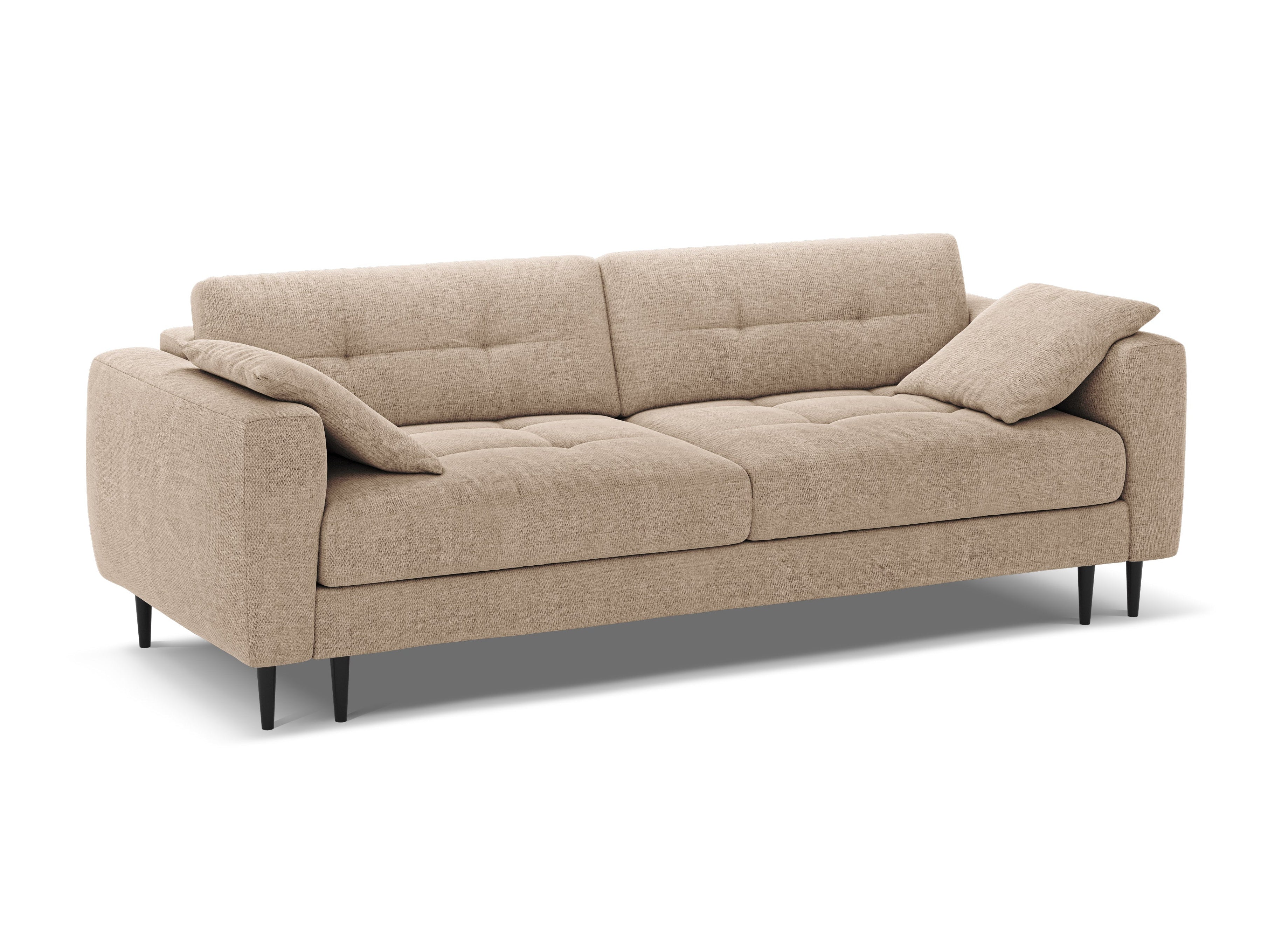 Sofa 3-zits met slaapfunctie BEMY zandkleurig