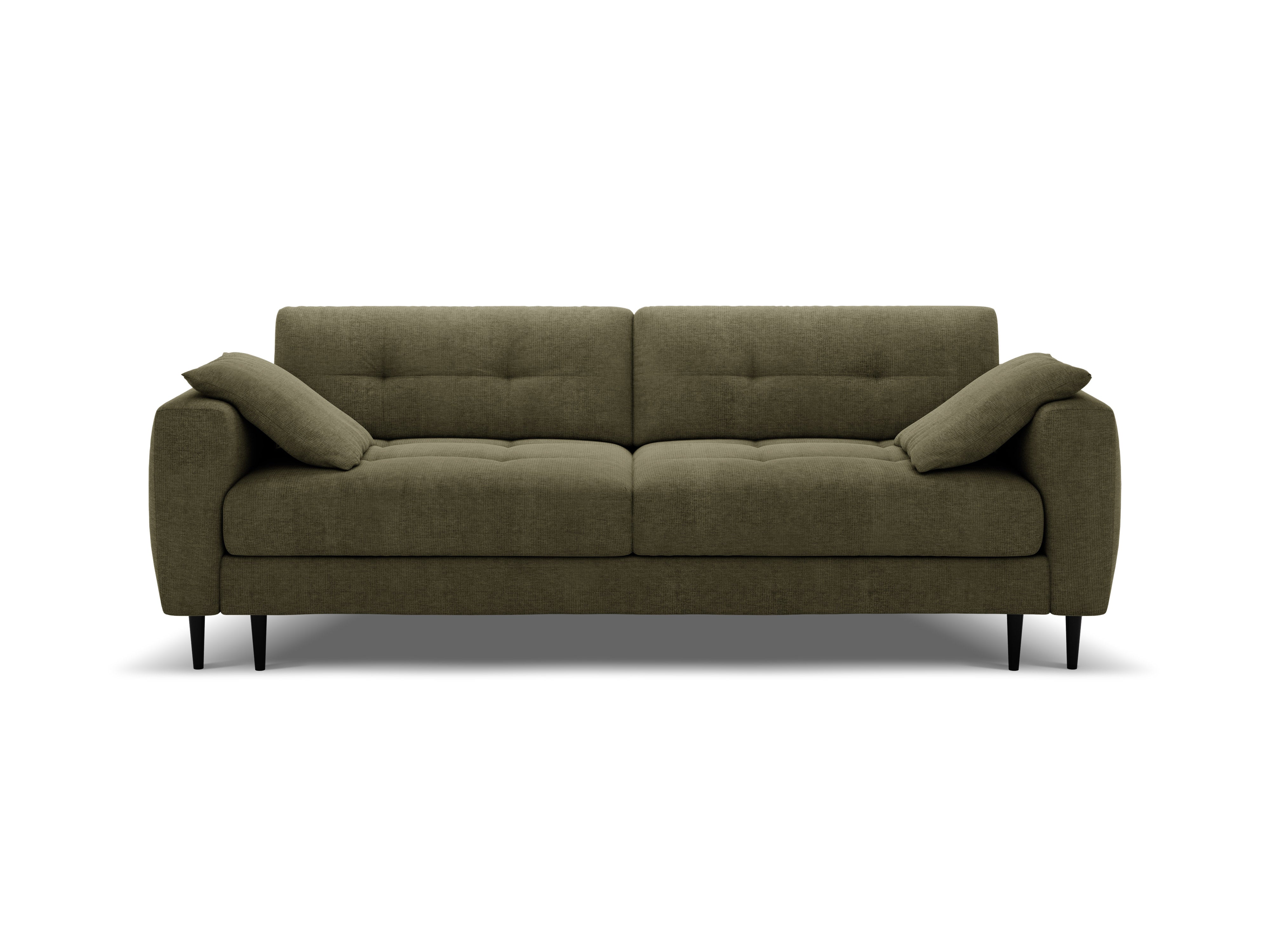 Sofa 3-zits met slaapfunctie BEMY olijfgroen