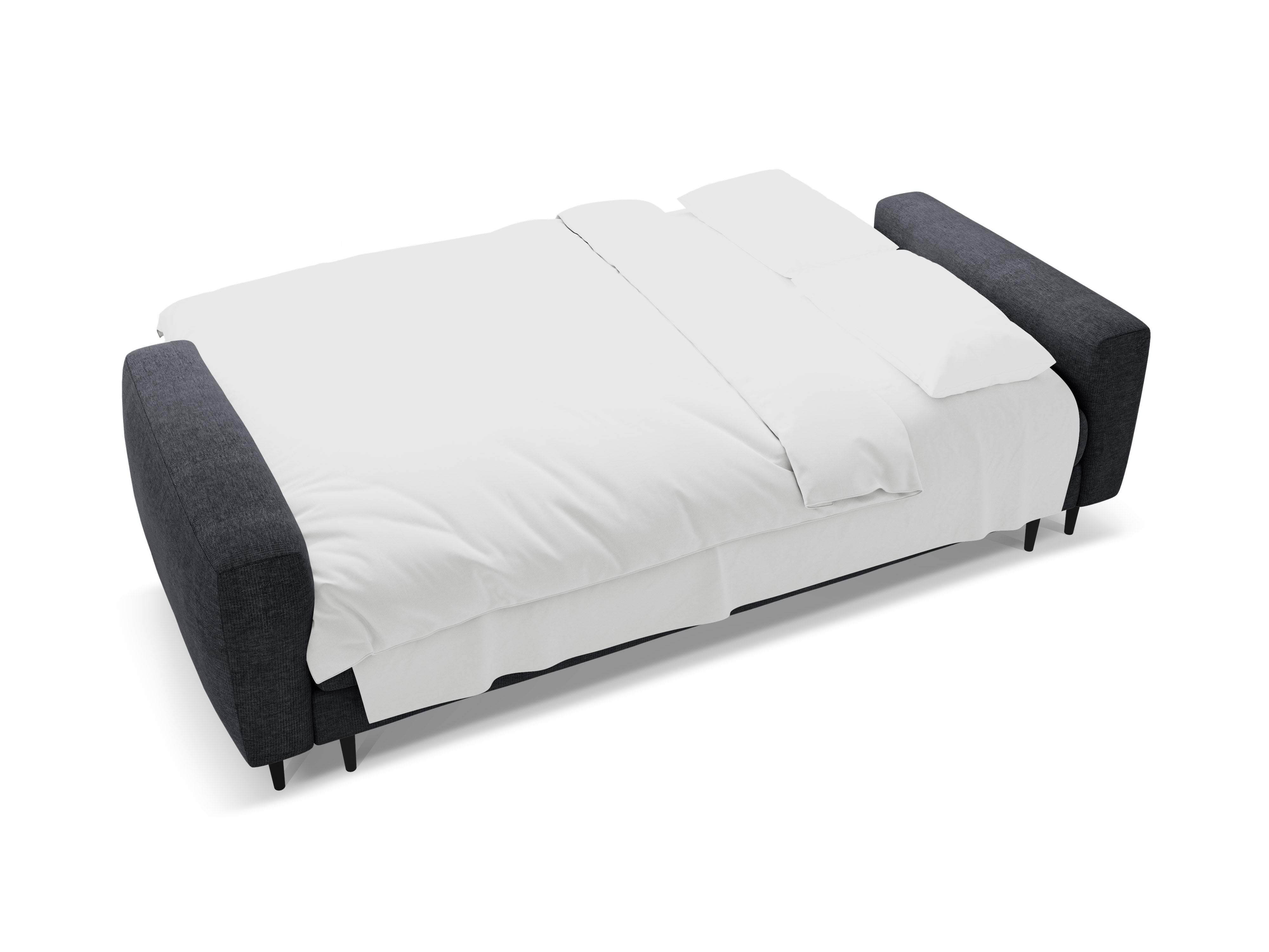 3-Seater Sofa with Sleeping Function BEMY Dark Blue