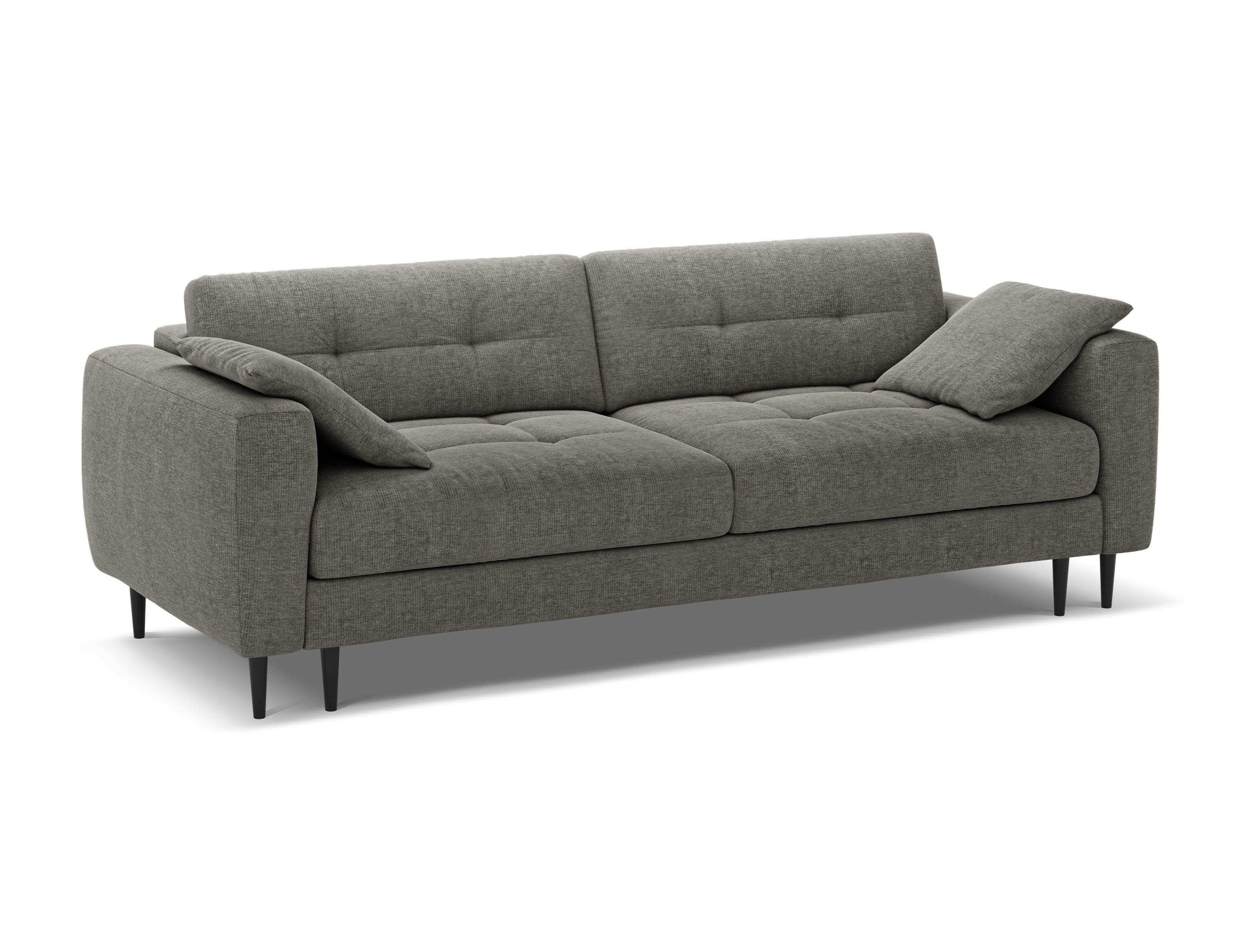 Sofa 3-zits met slaapfunctie BEMY grijs