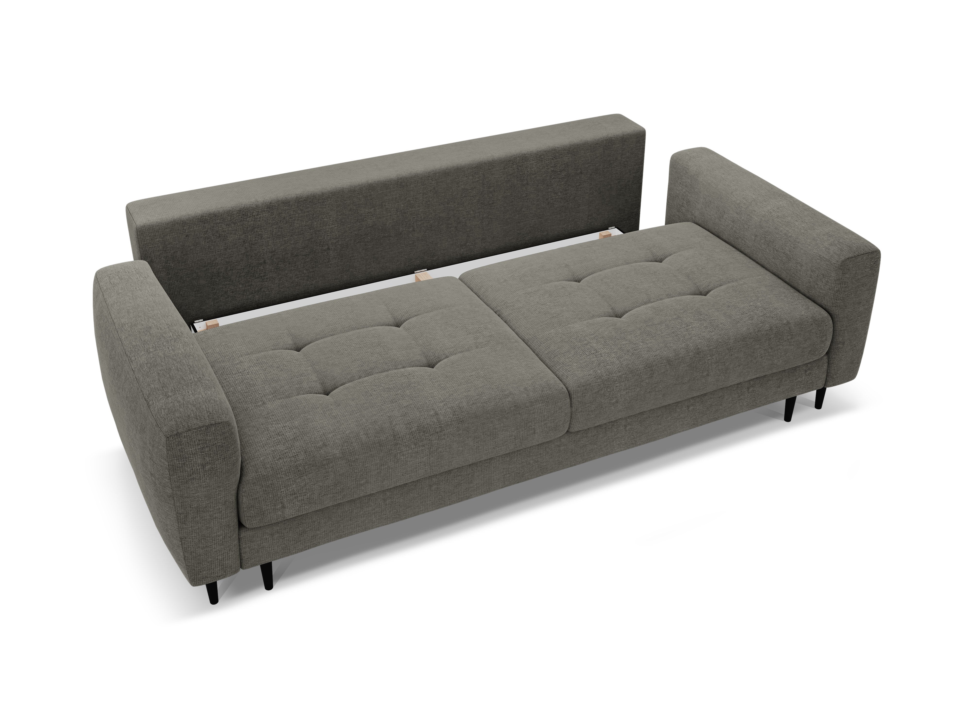 Sofa 3-zits met slaapfunctie BEMY grijs
