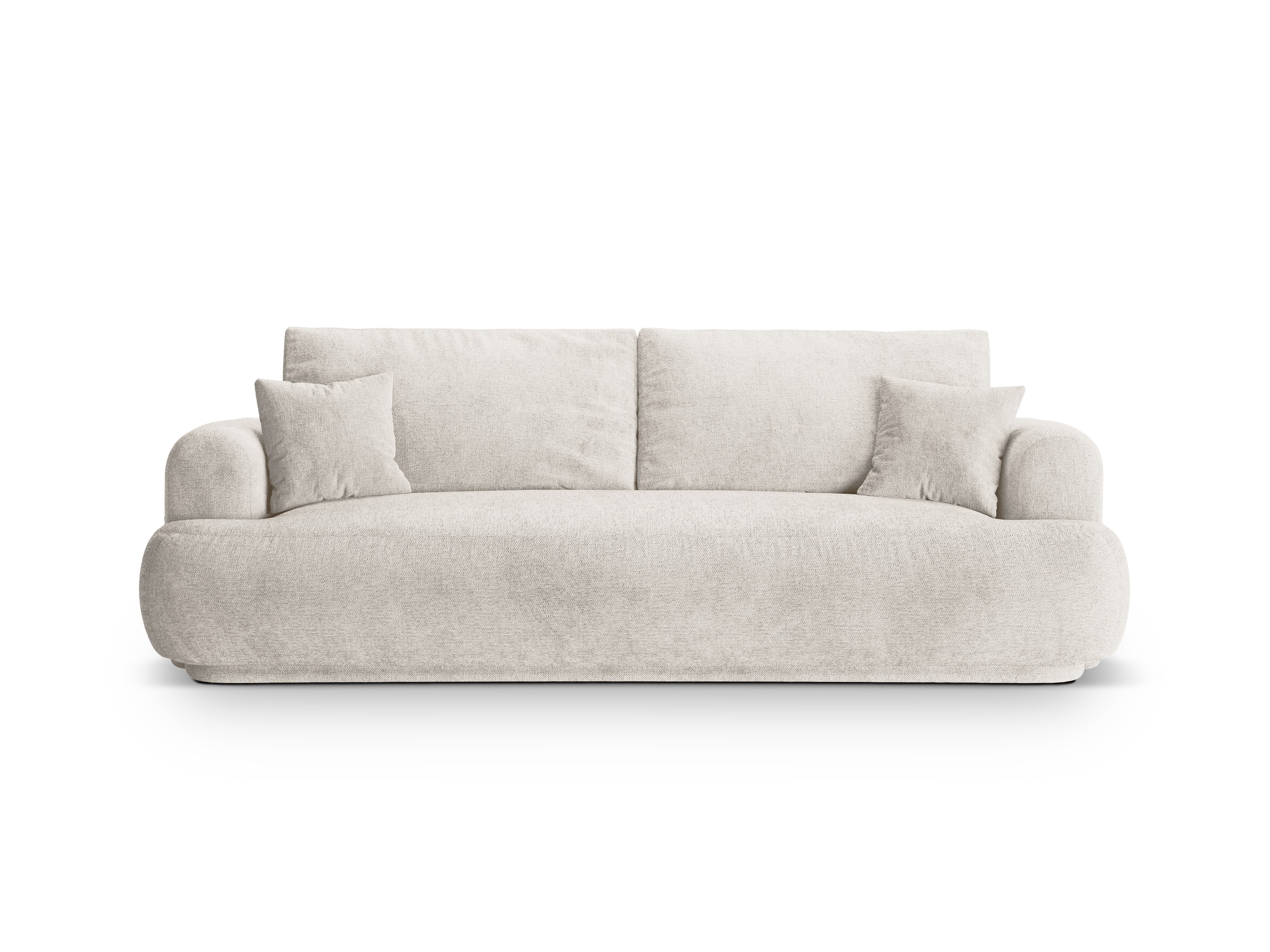 Sofa met slaapfunctie ELLA grijsbeige
