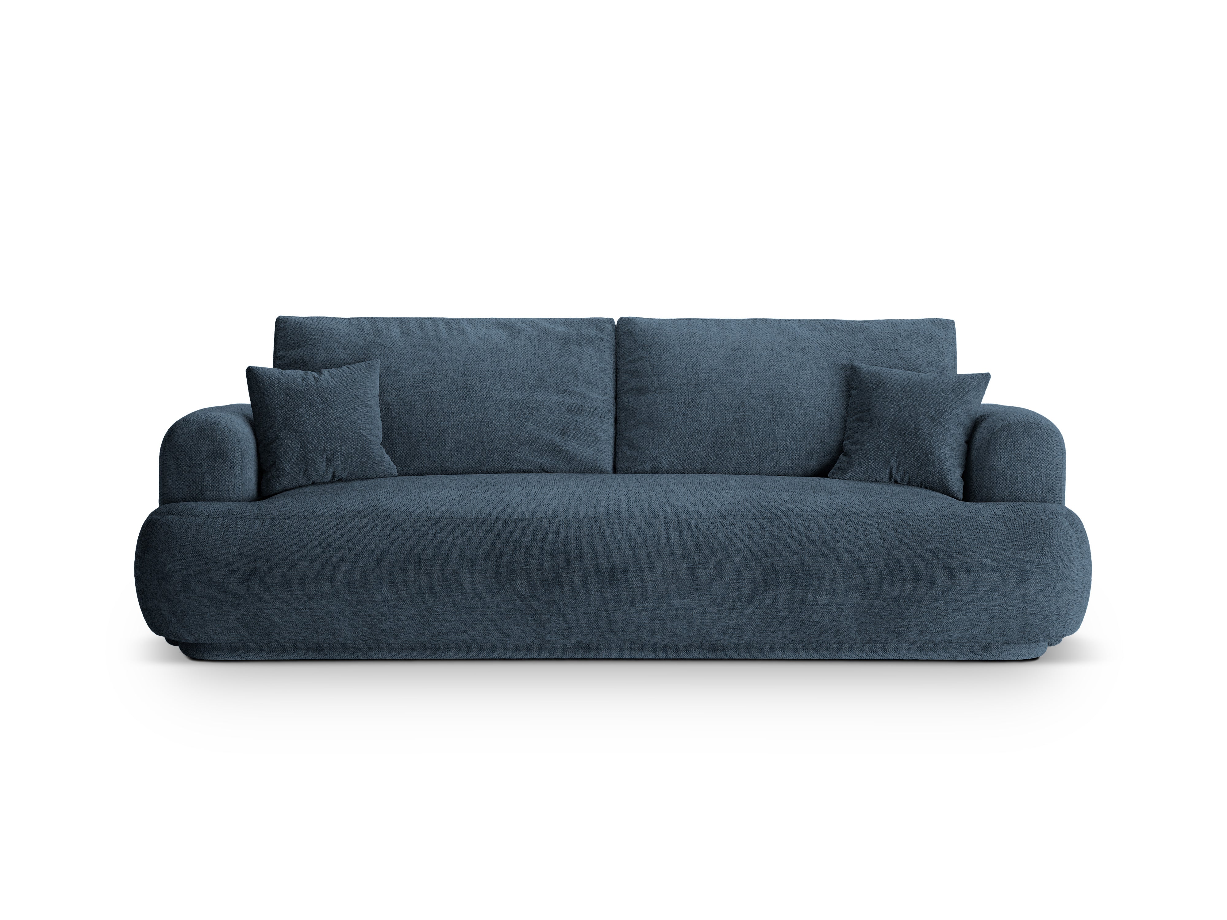 Sofa met slaapfunctie ELLA donkerblauw