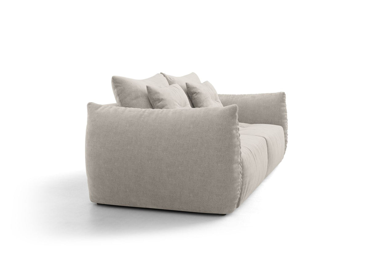 Sofa 3-osobowa z funkcją spania BLOOM jasnoszary – ujęcie 3