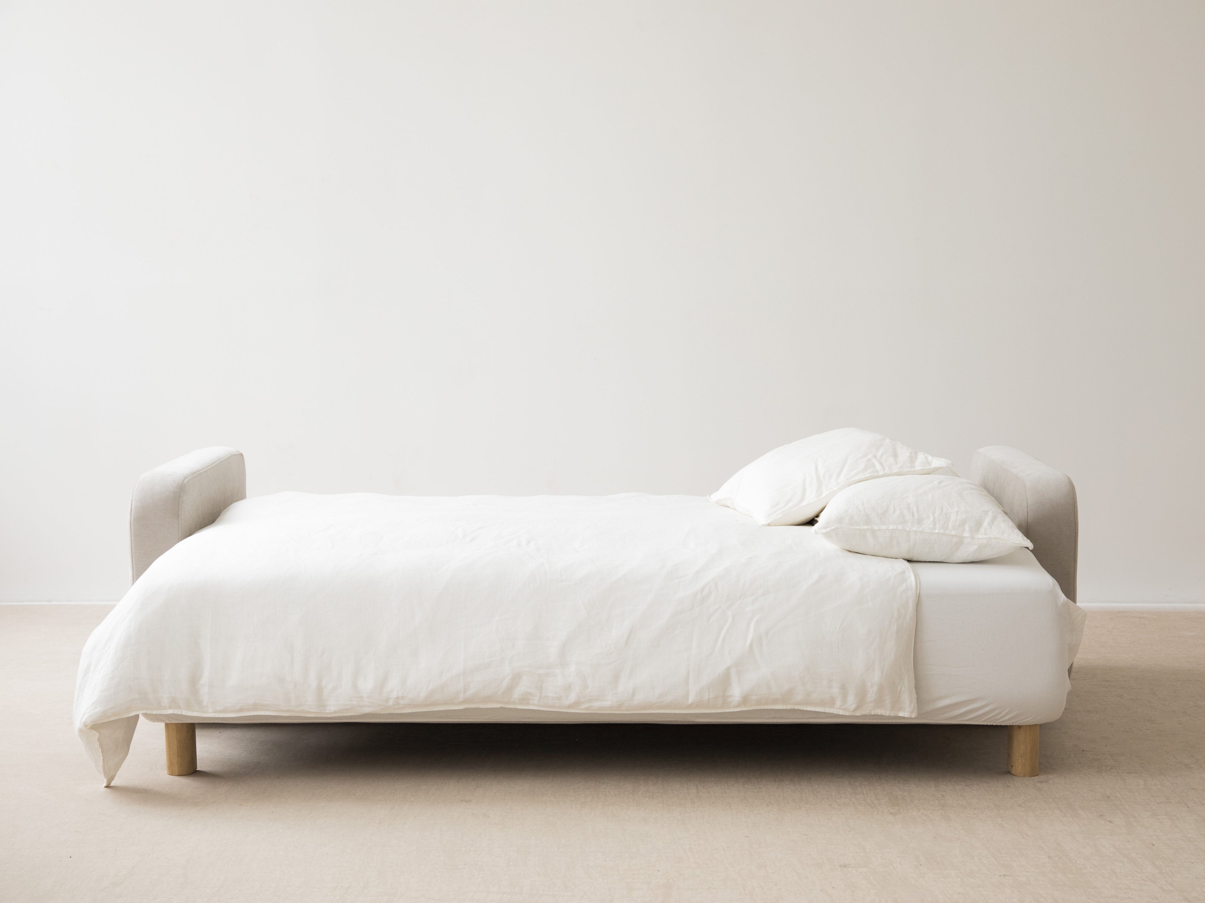 3-seater sofa with sleeping function ELEN navy chenille