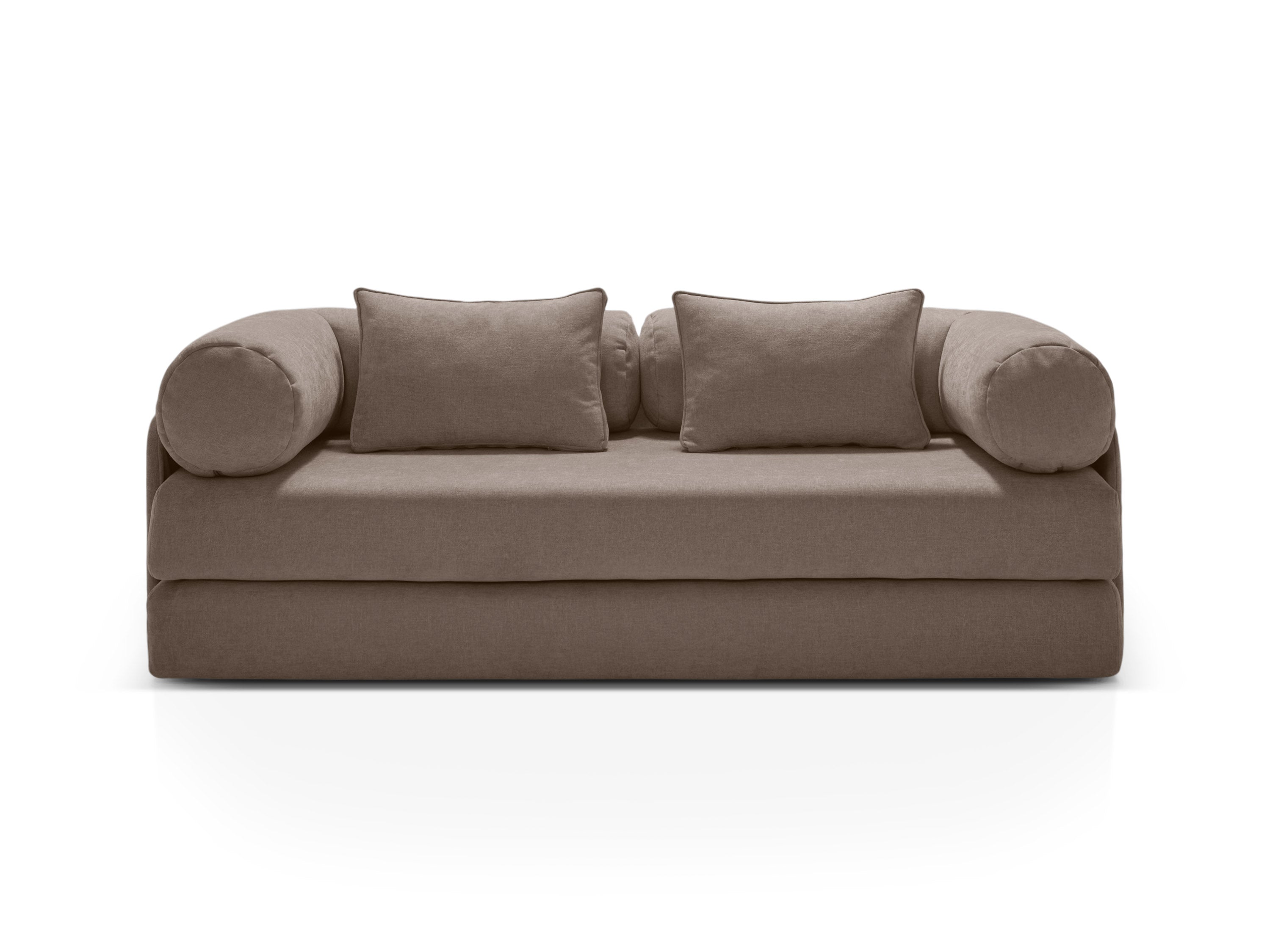 Sofa 3-zits met slaapfunctie DREAMY cappuccino
