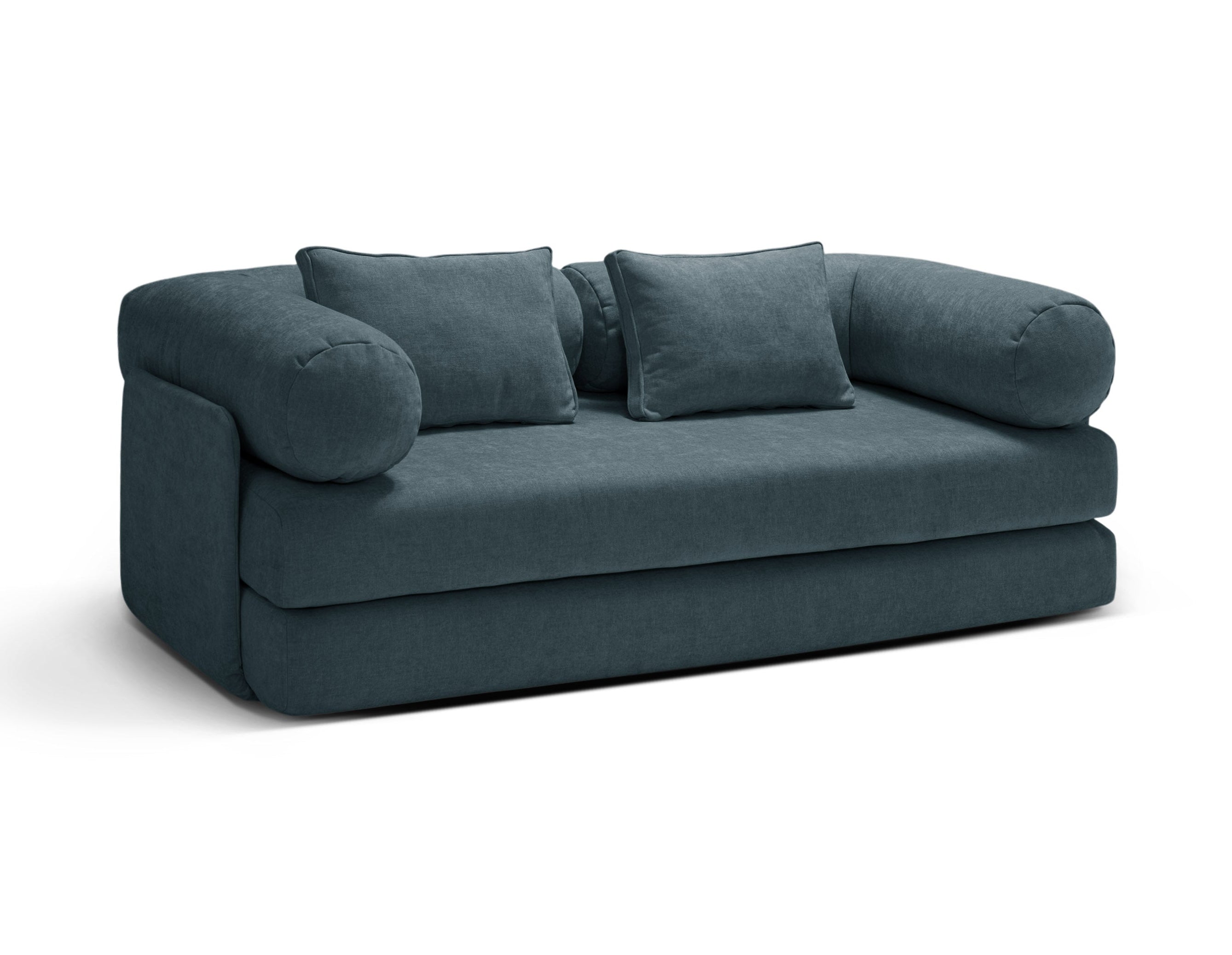 Sofa 3-sitzig mit Schlaffunktion DREAMY tiefes Petrol