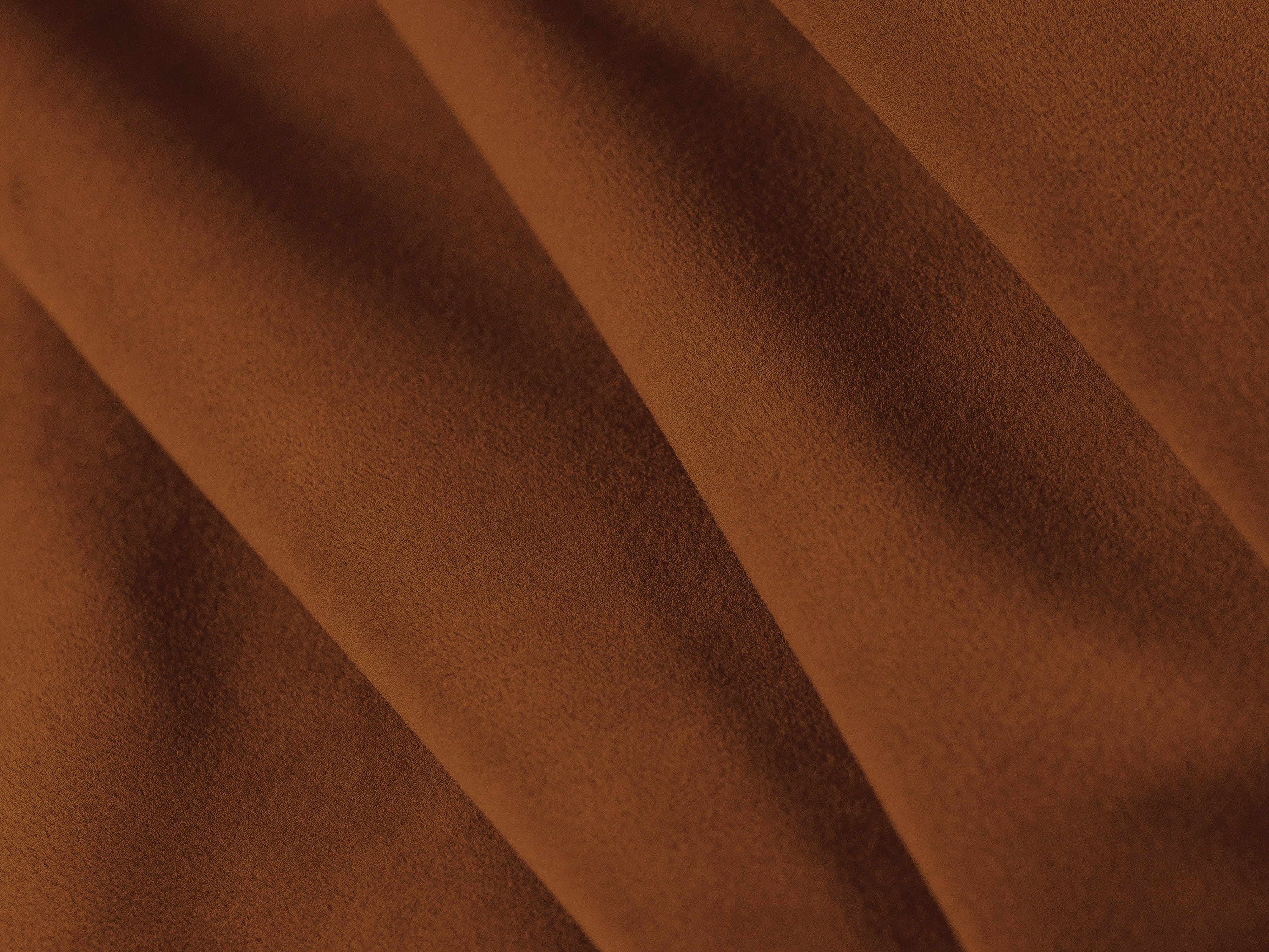 Velvet 3-Seater Sofa with Sleeping Function BEMY Terracotta