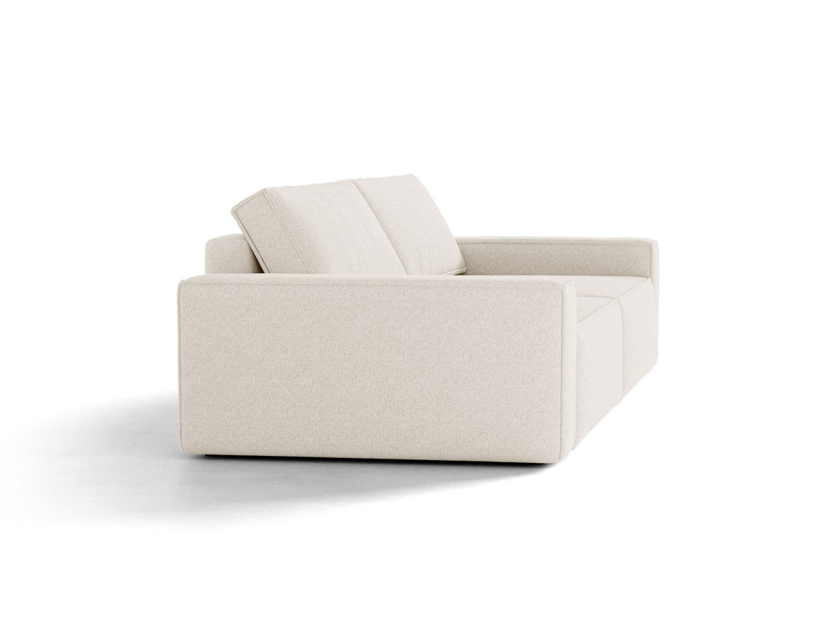 Sofa 3-osobowa z funkcją spania JODIE jasny beżowy – ujęcie 4
