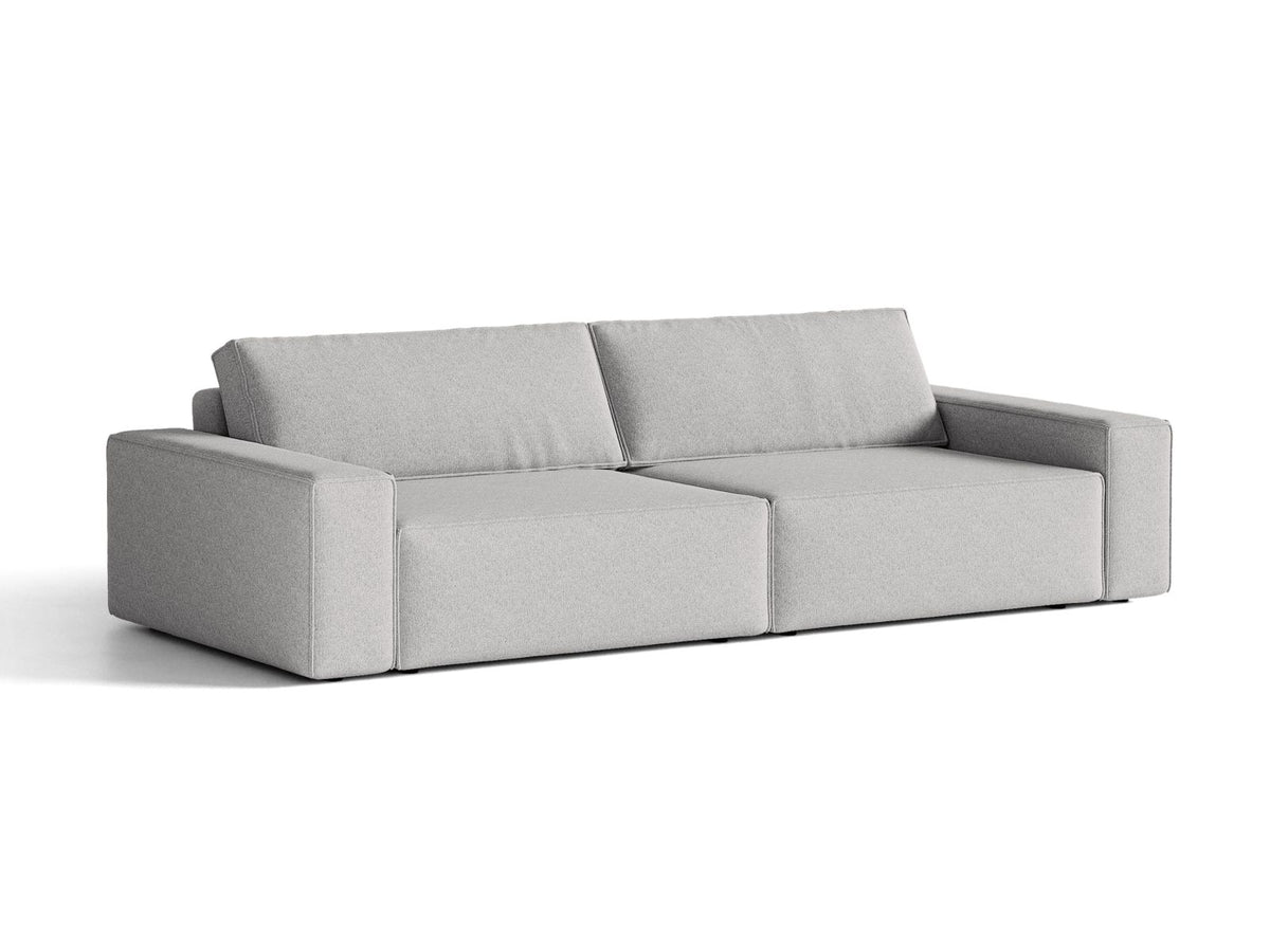 Sofa 3-osobowa z funkcją spania JODIE jasny szary – ujęcie 3