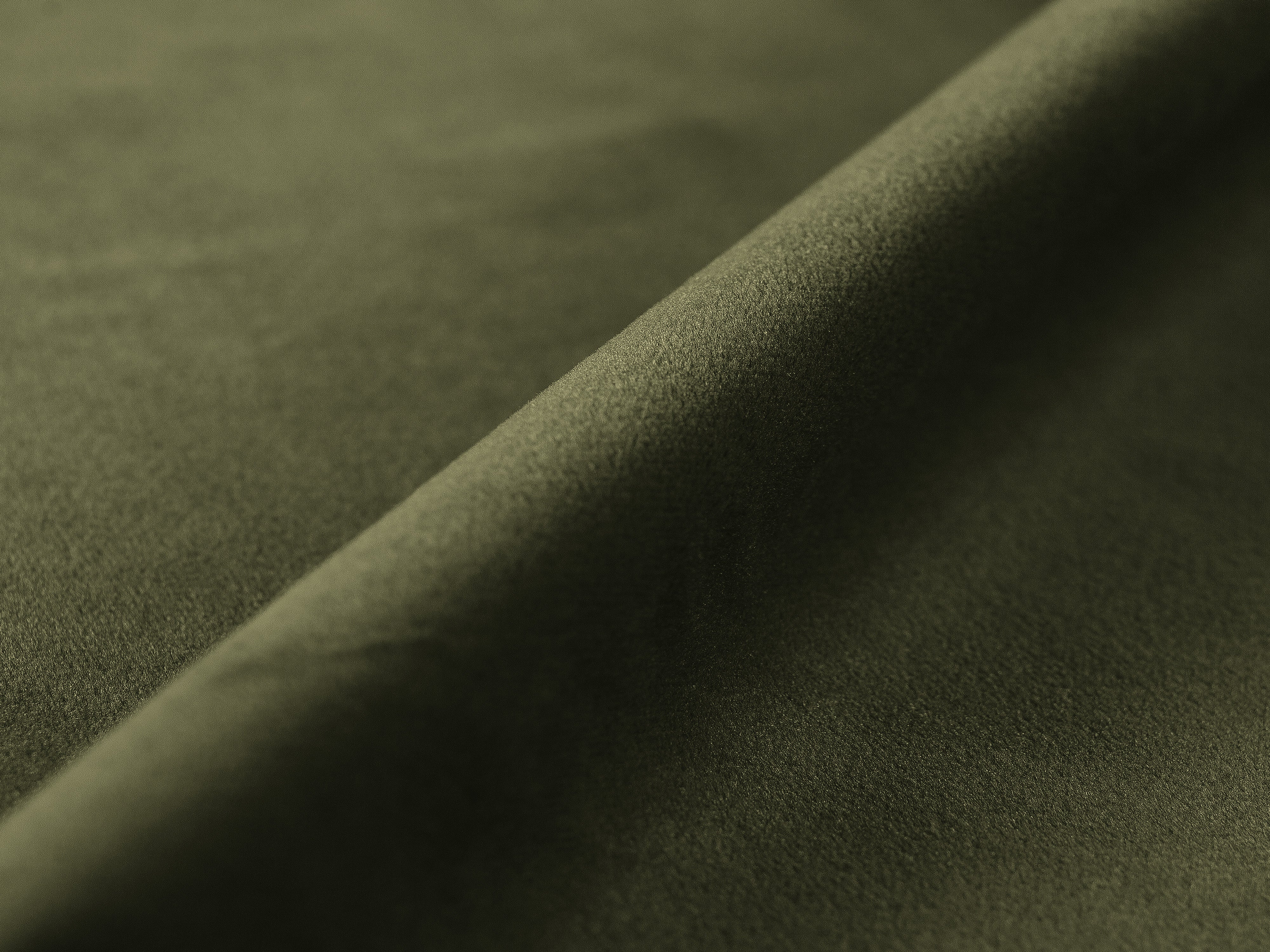 Groene 3-zits fluwelen bank met slaapfunctie VICTOR