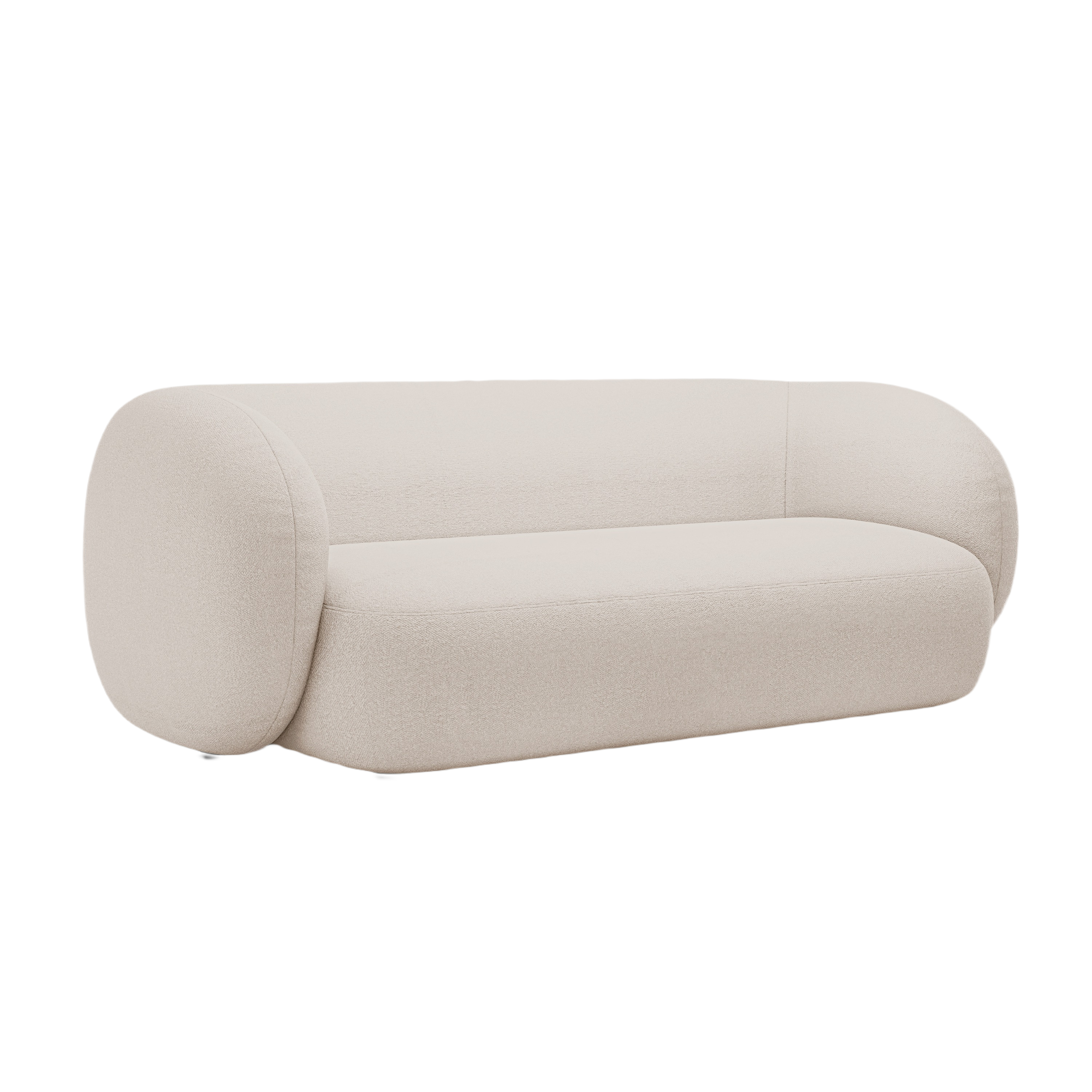 Sofa 3-zits KATE beige boucle
