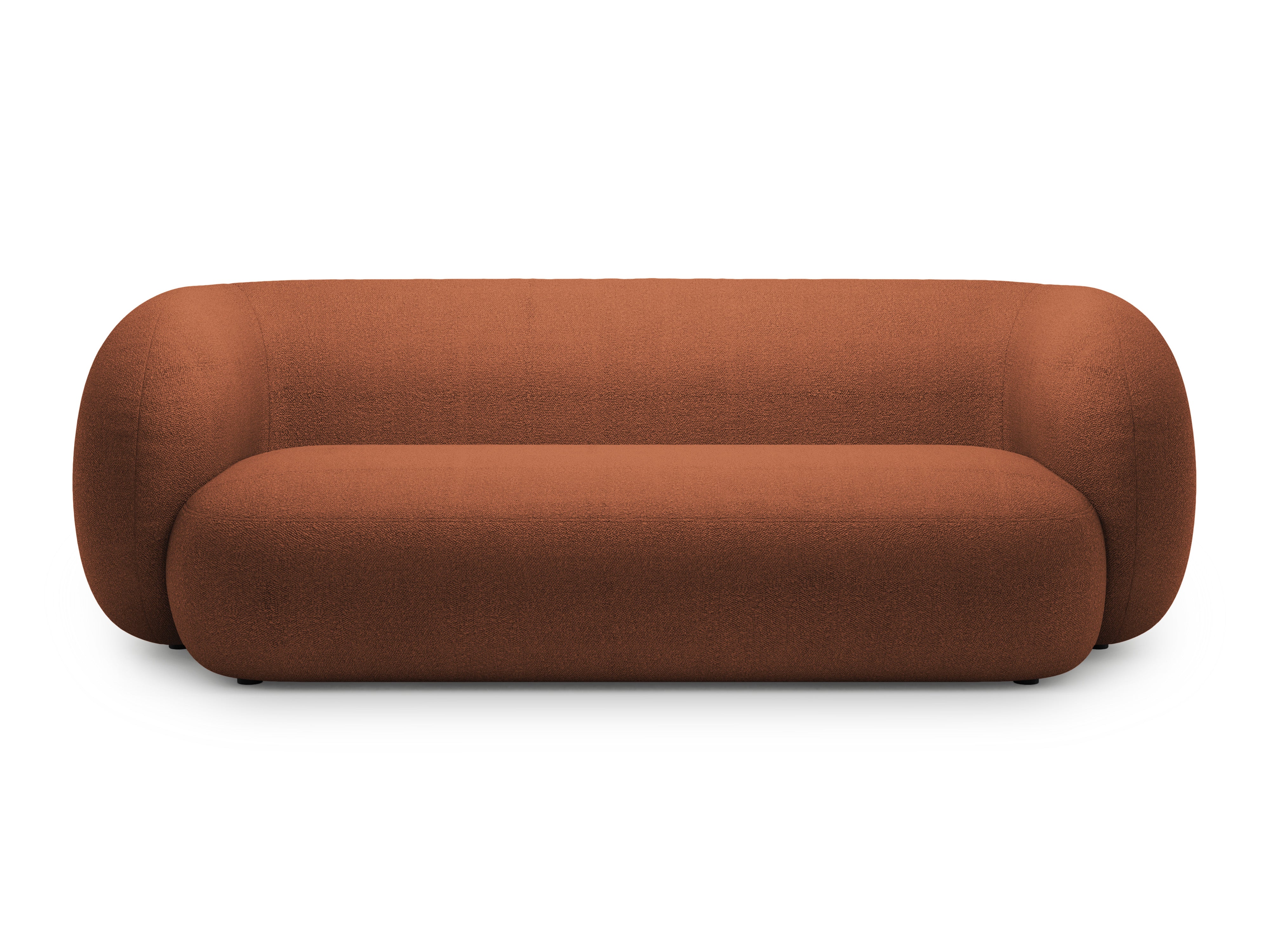 Sofa 3-zits KATE terracotta boucle