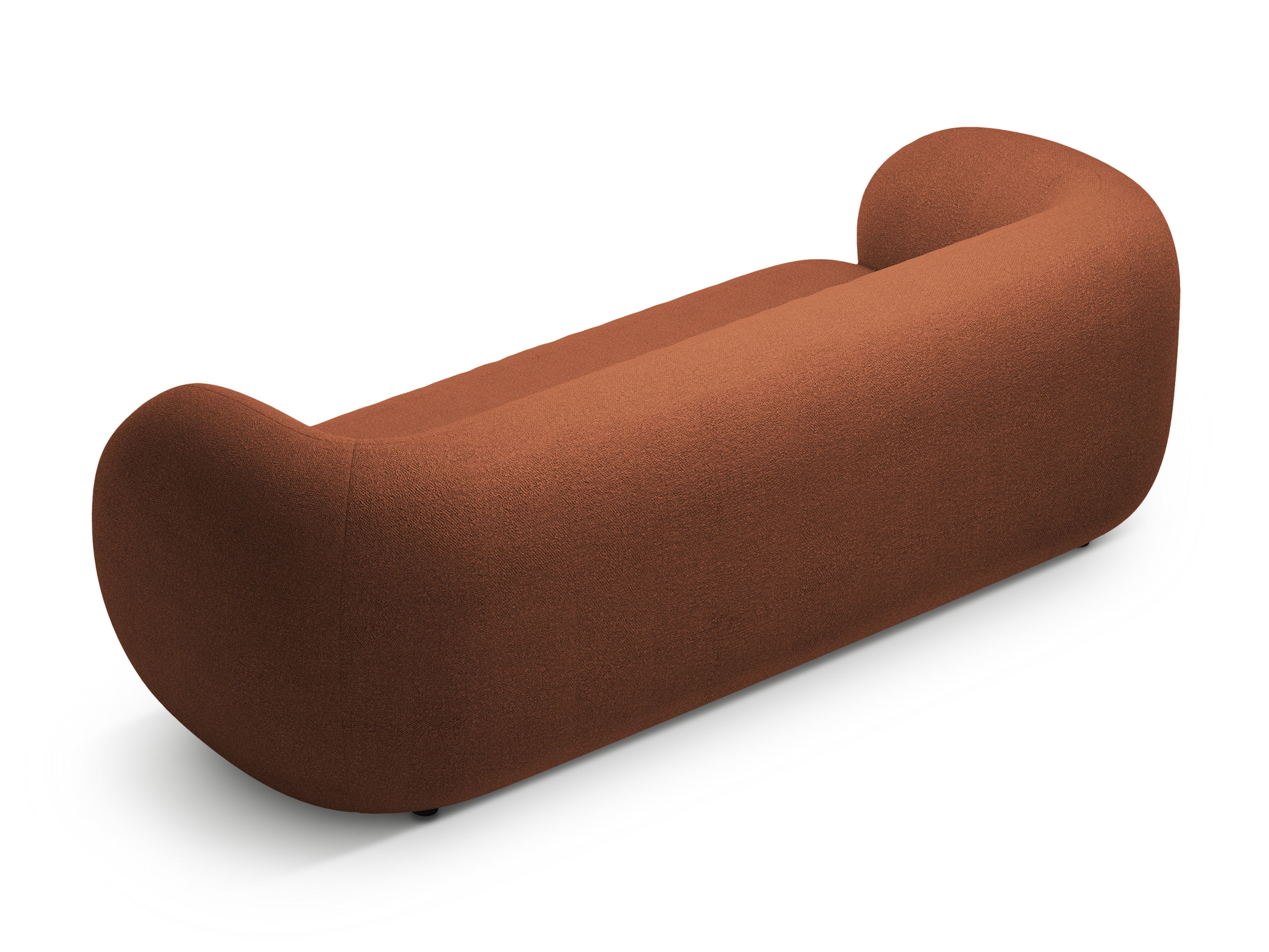 Sofa 3-zits KATE terracotta boucle
