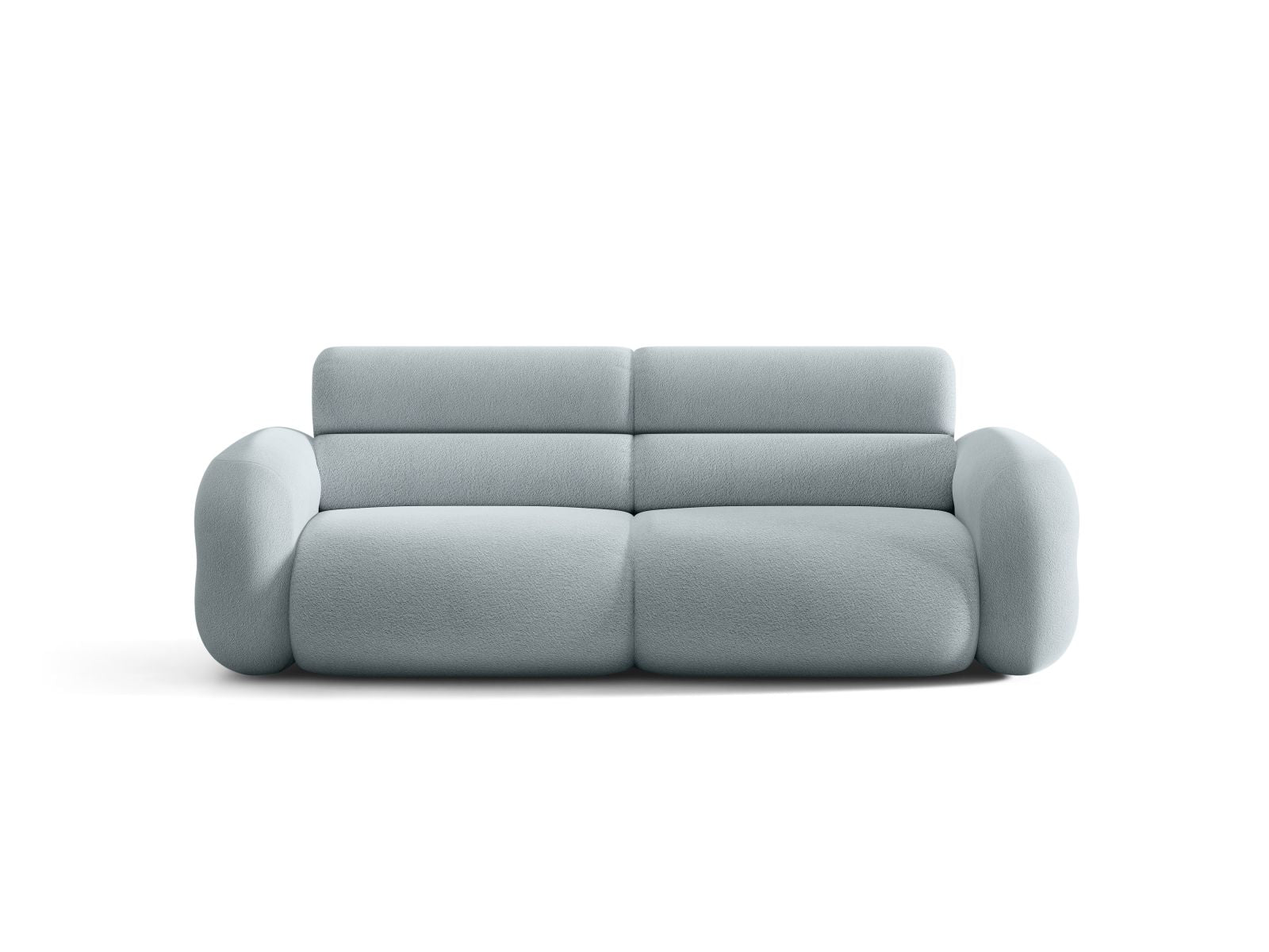 Sofa 3-zits NEO lichtblauwe boucle