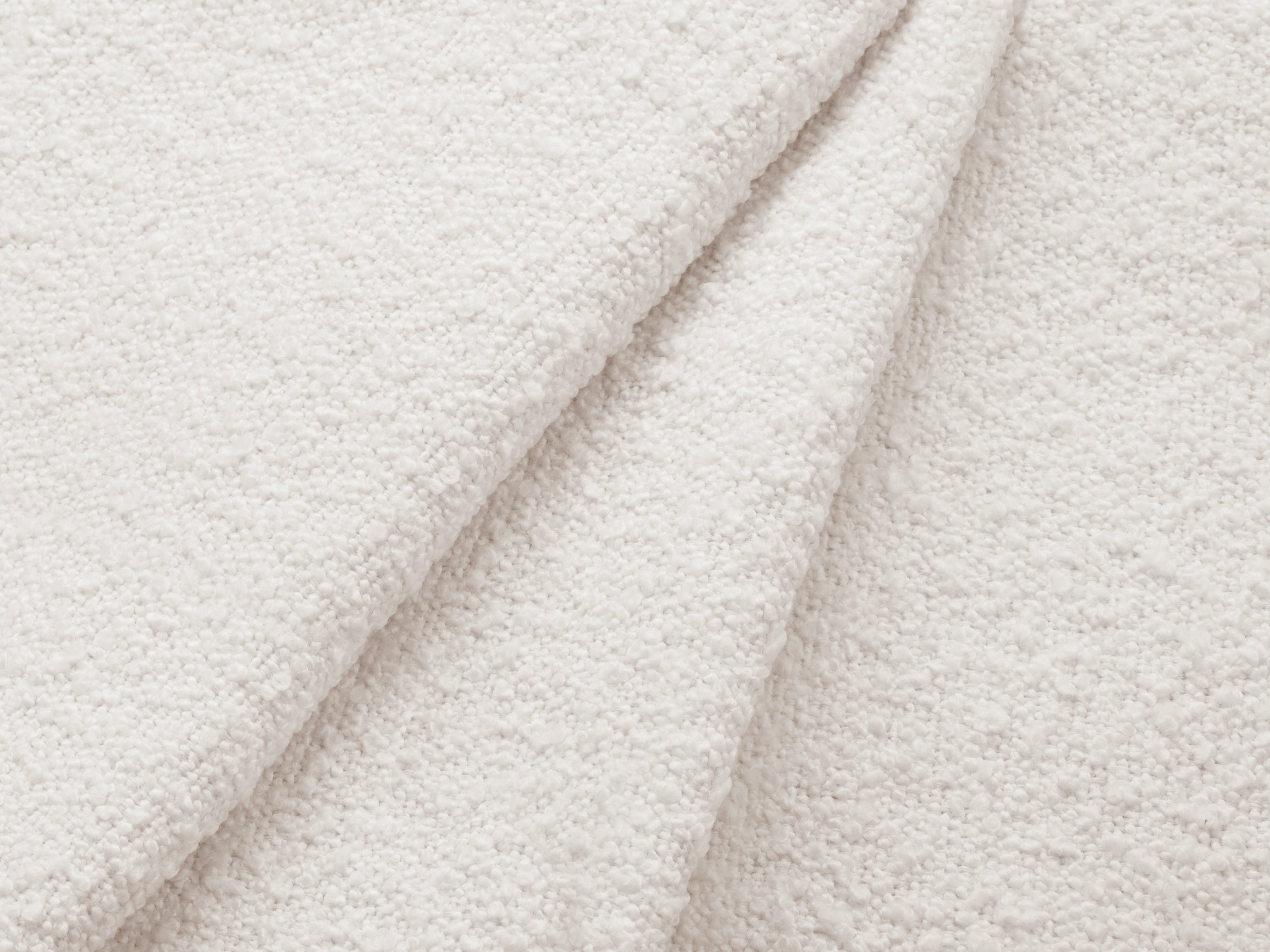 Sofa 3-Sitzer POPPY weiß Boucle