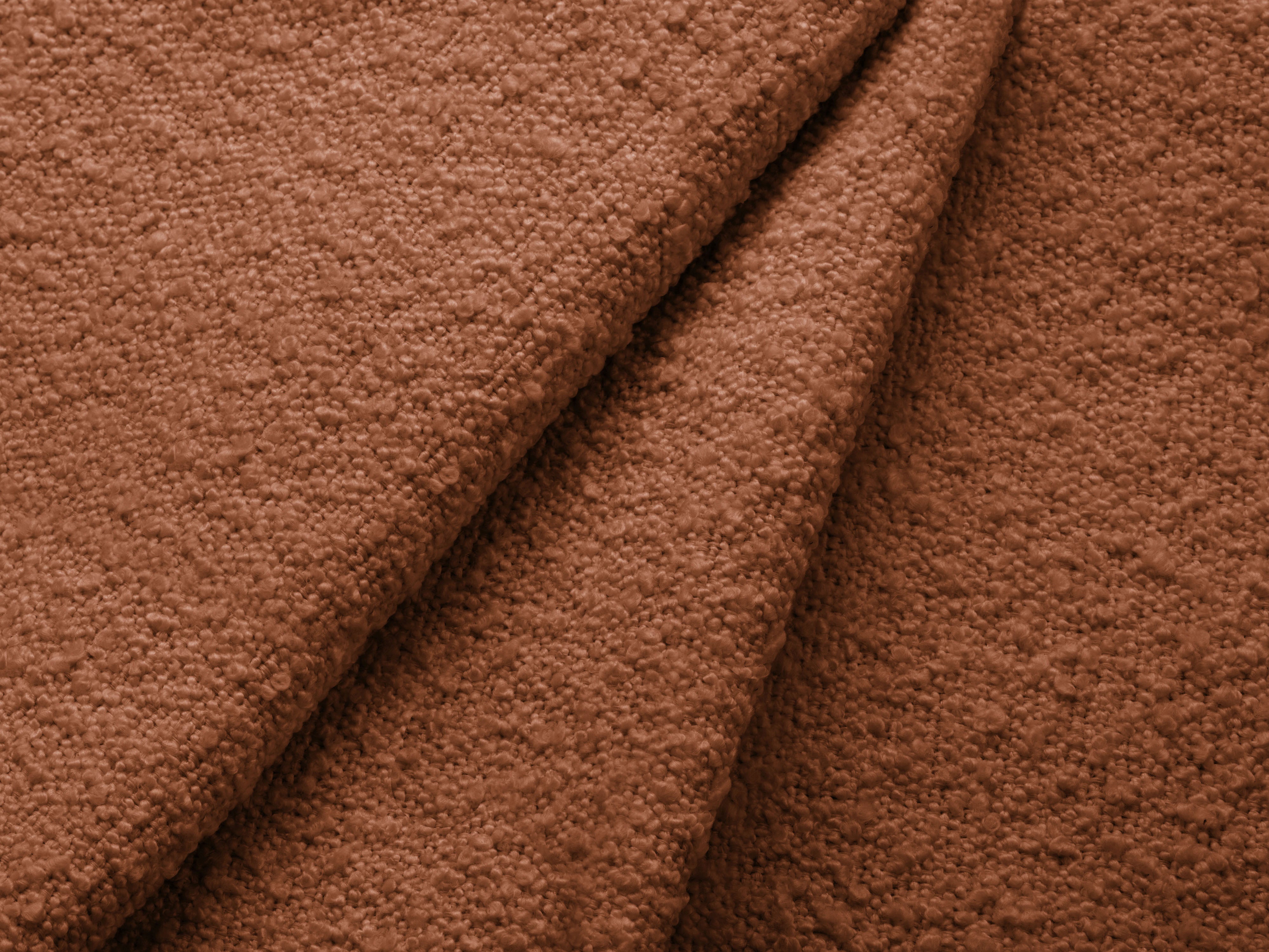 Sofa 3-zits POPPY terracotta boucle