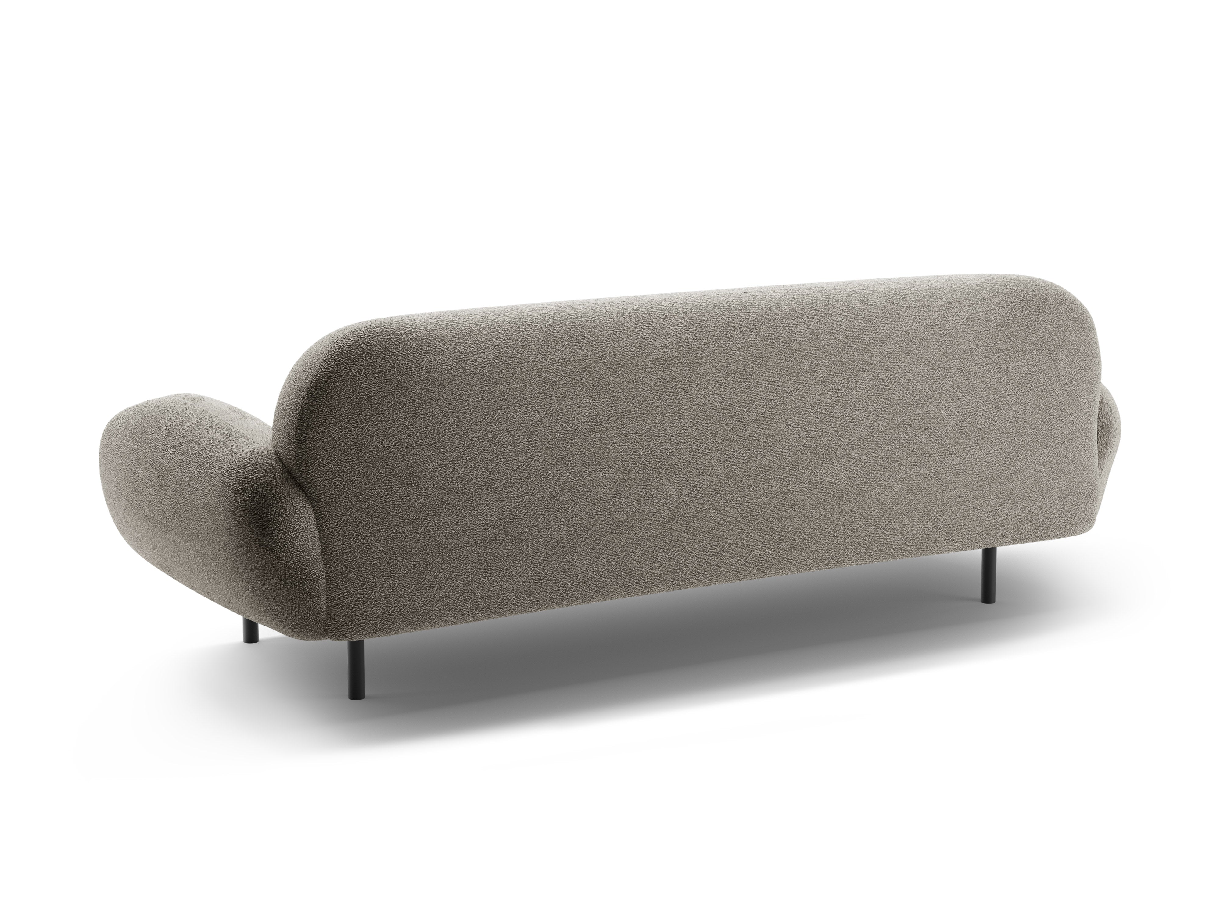 Sofa 3-zits POPPY grijs boucle