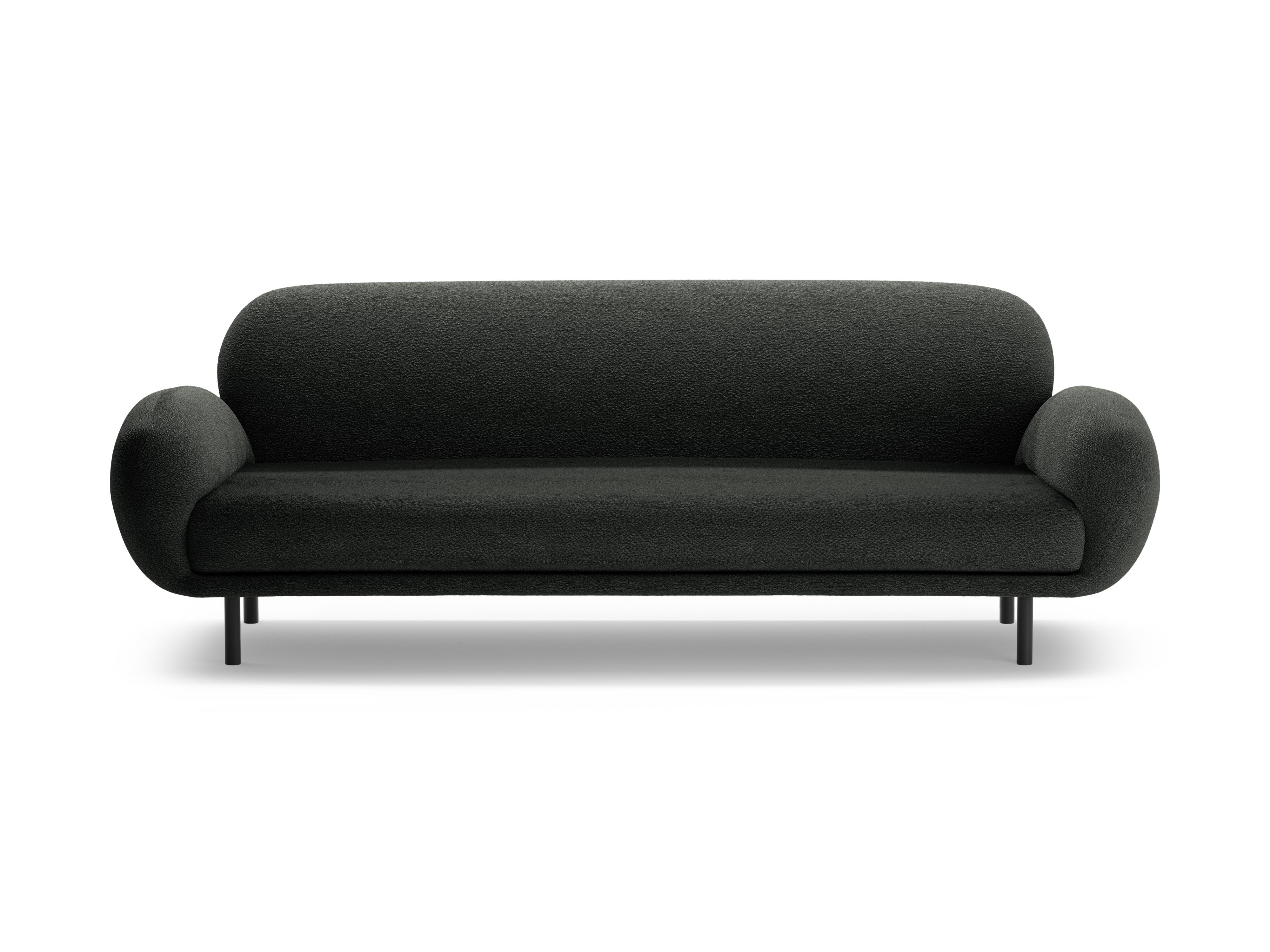Sofa 3-zits POPPY zwart boucle