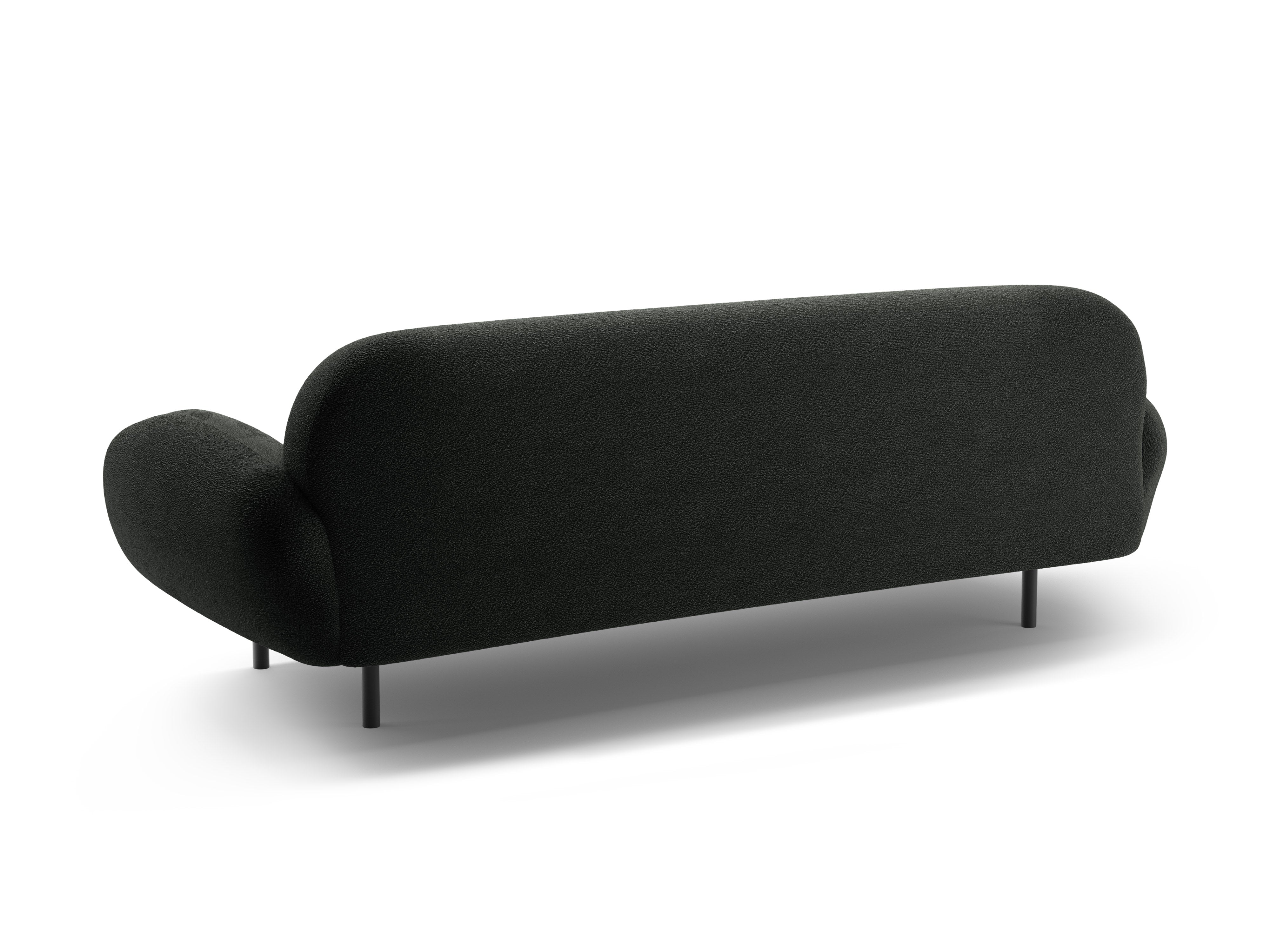 Sofa 3-zits POPPY zwart boucle