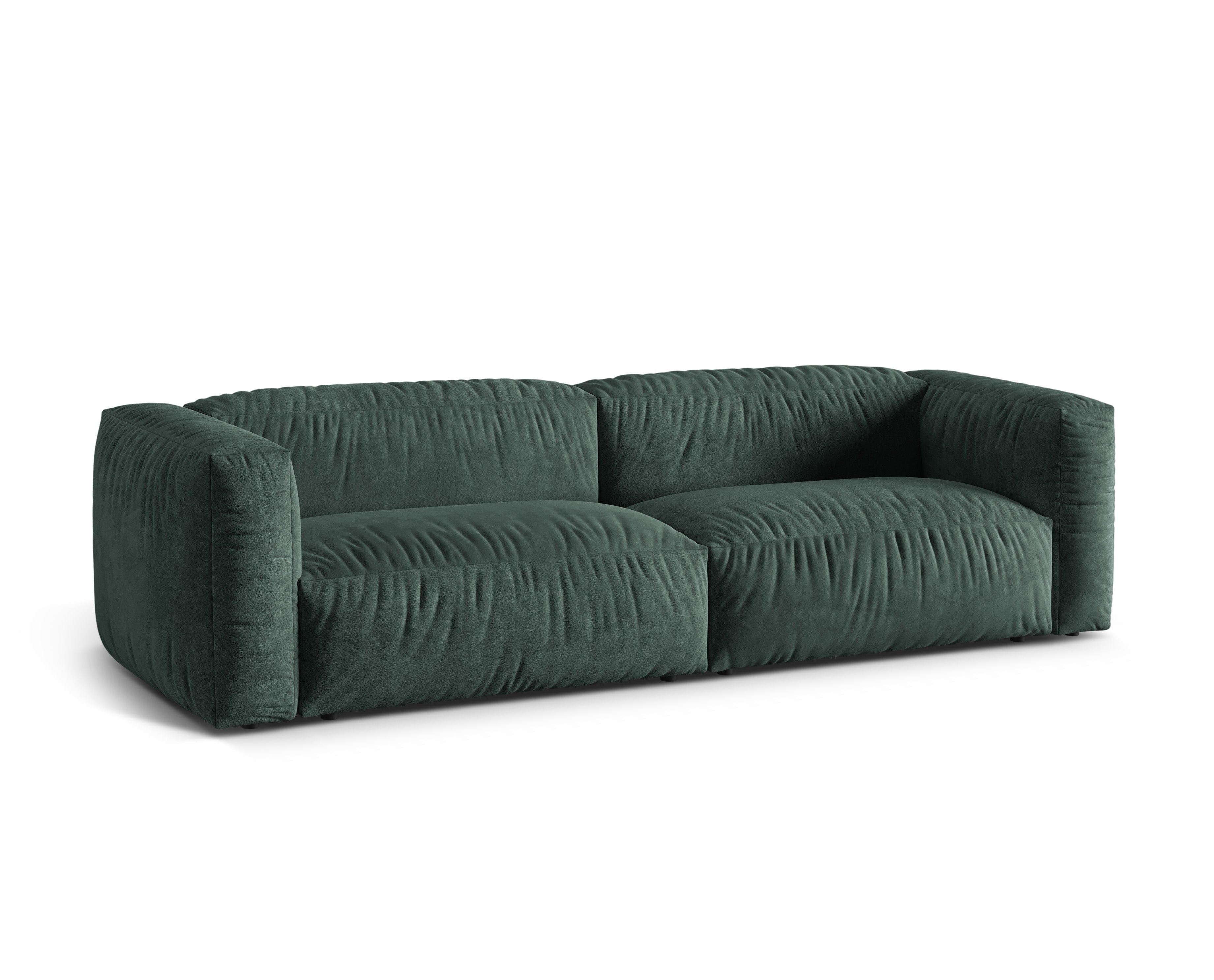 Martin Petrol velvet sofa