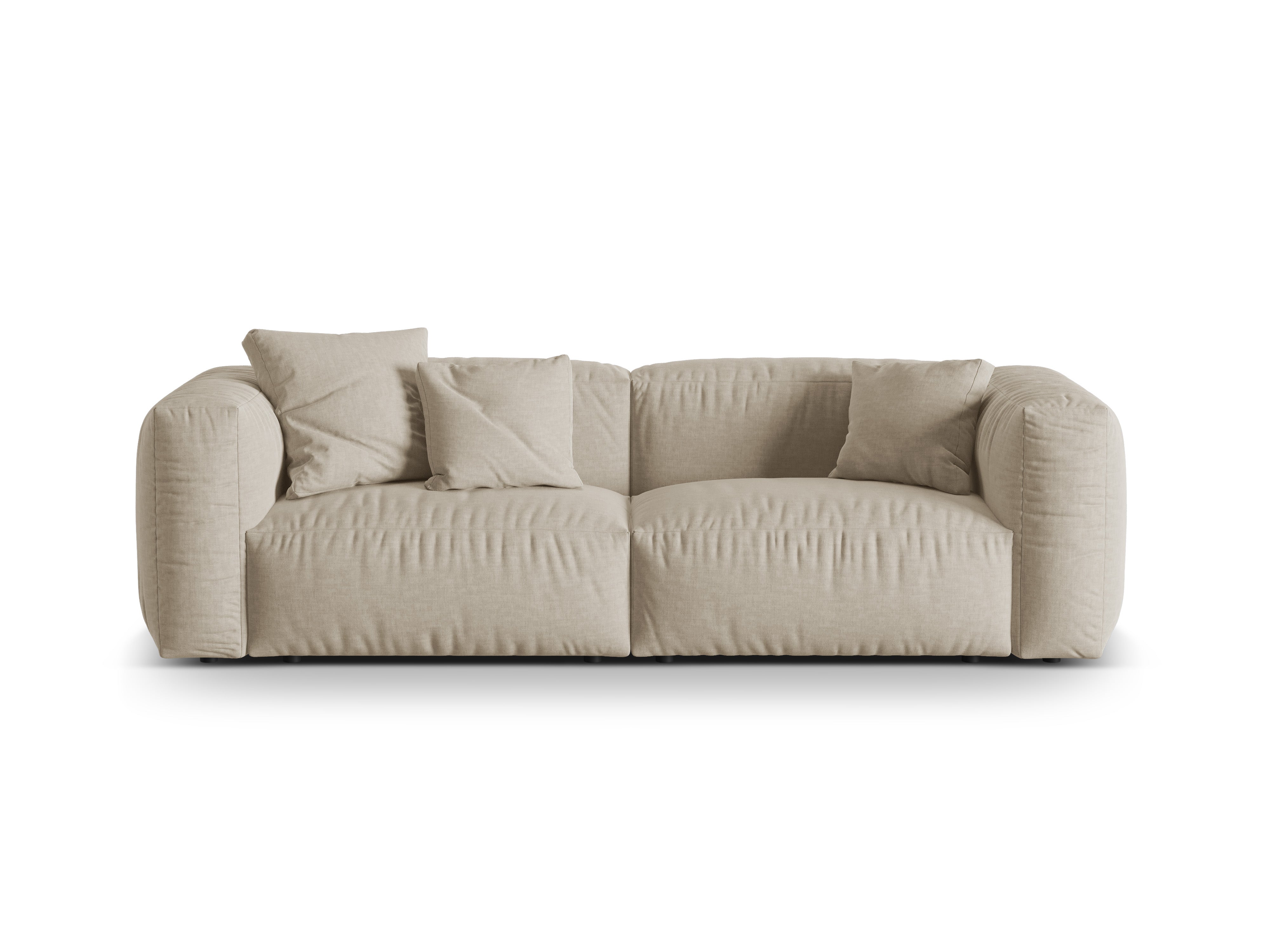 Sofa 3-zits MARTINA lichtbeige