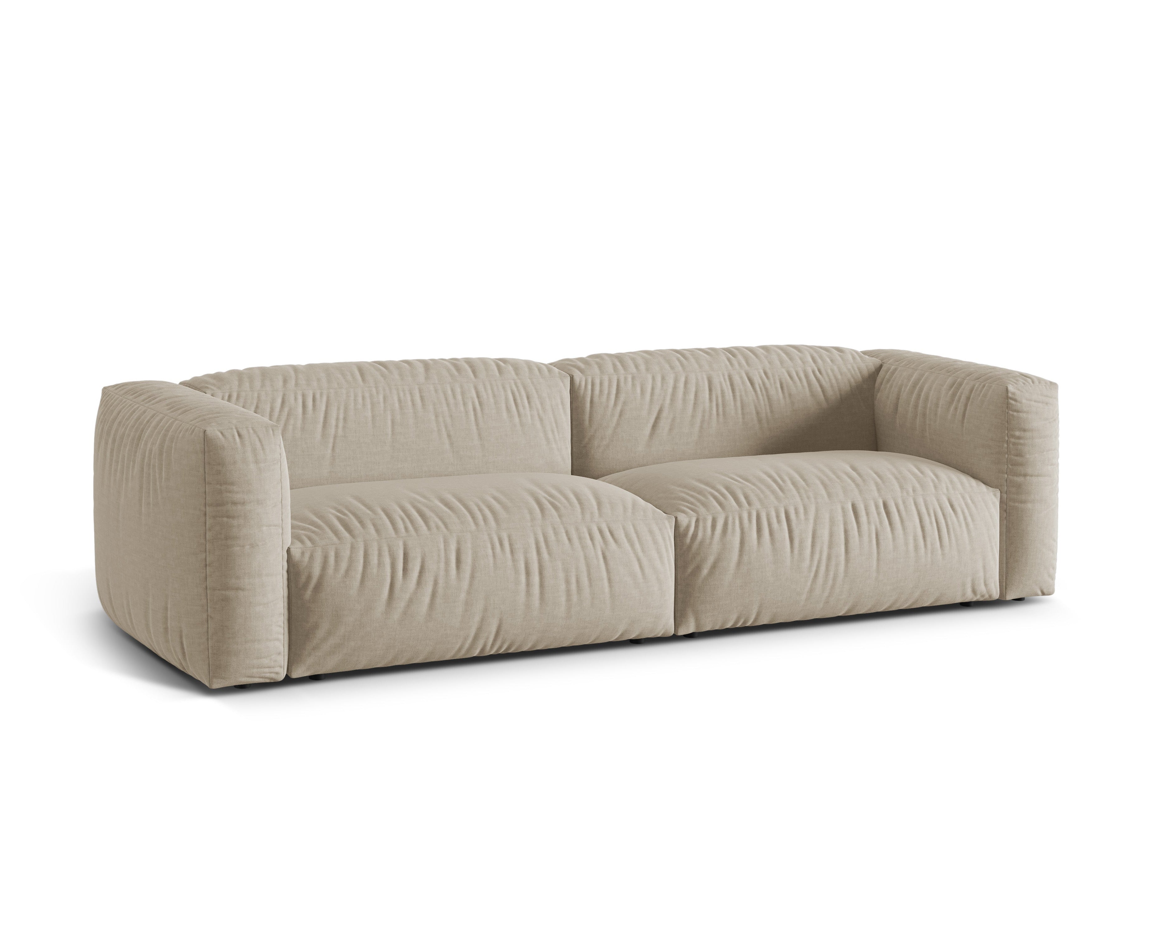 Sofa 3-zits MARTINA lichtbeige