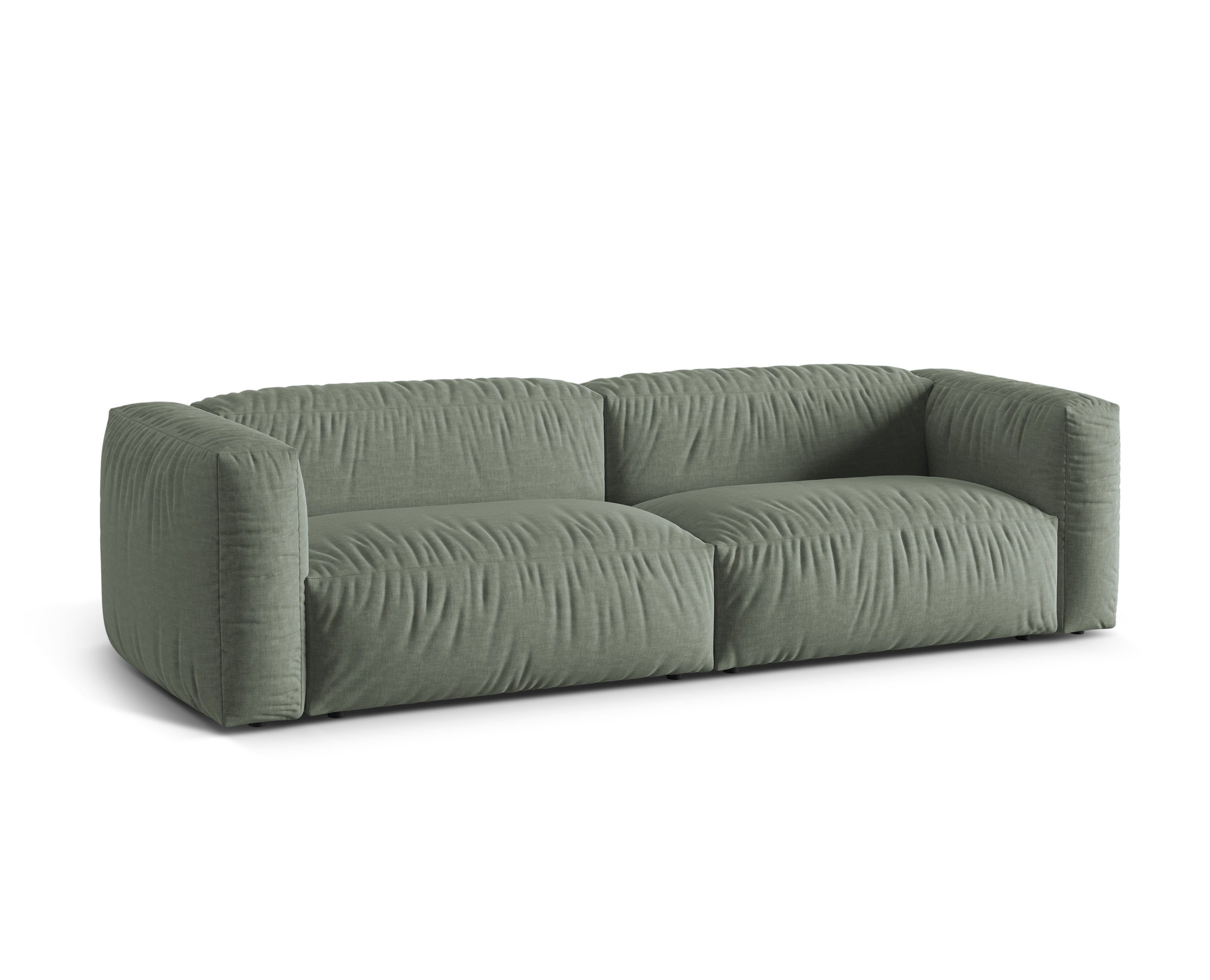 3-person sofa martin olive green