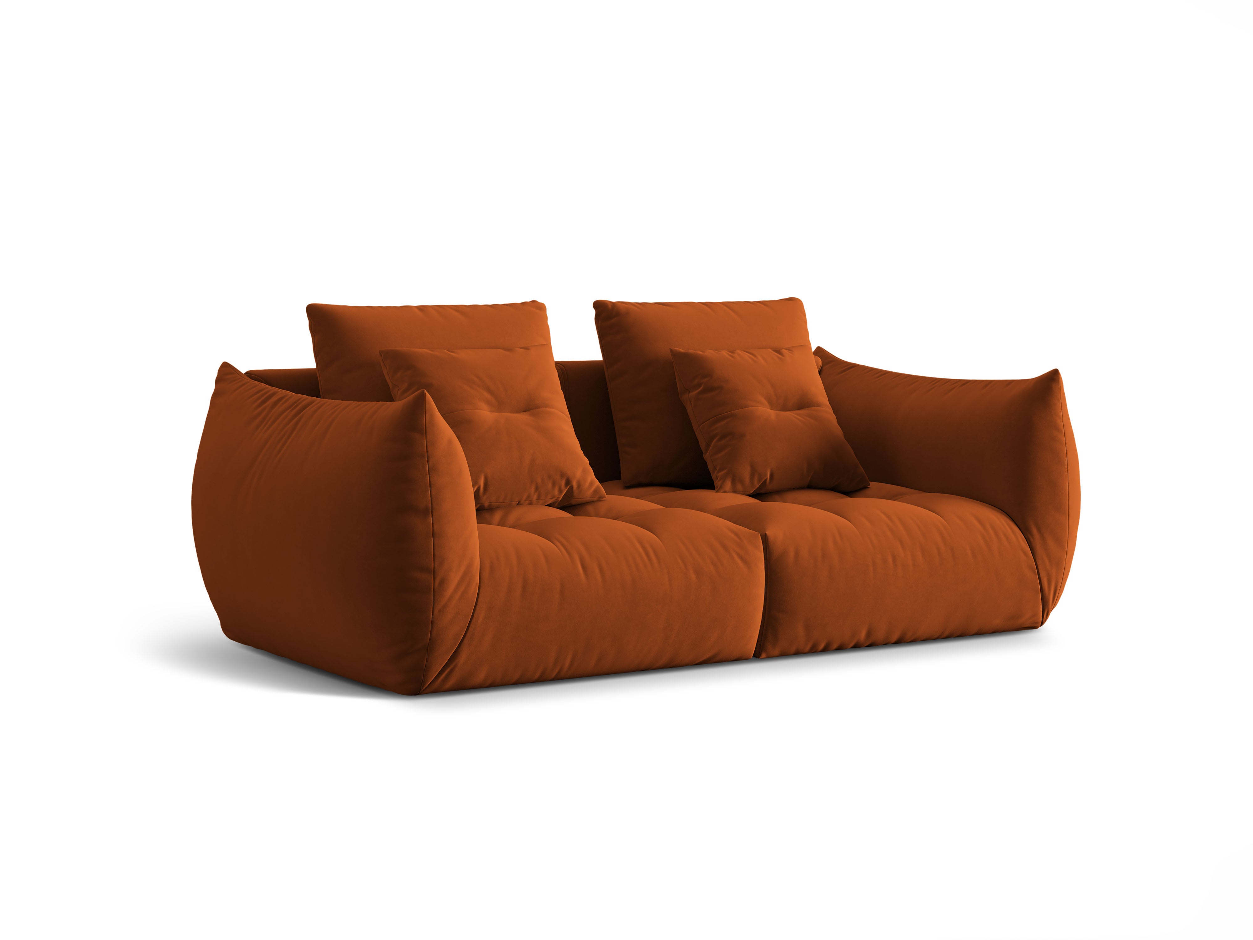 Bloom Terrakotta -Samtsofa