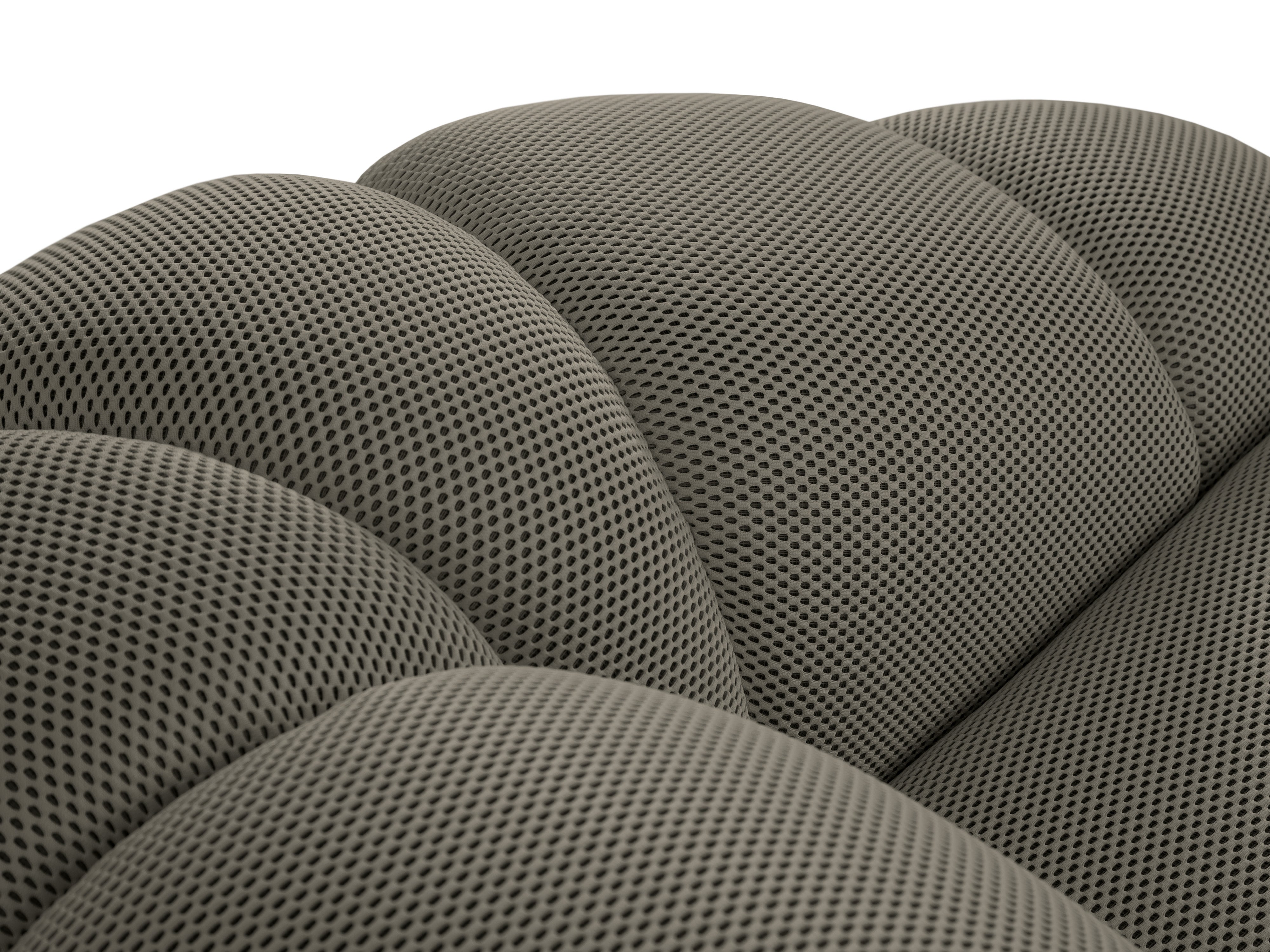 Sofa 3-zits DIANA staalgrijs