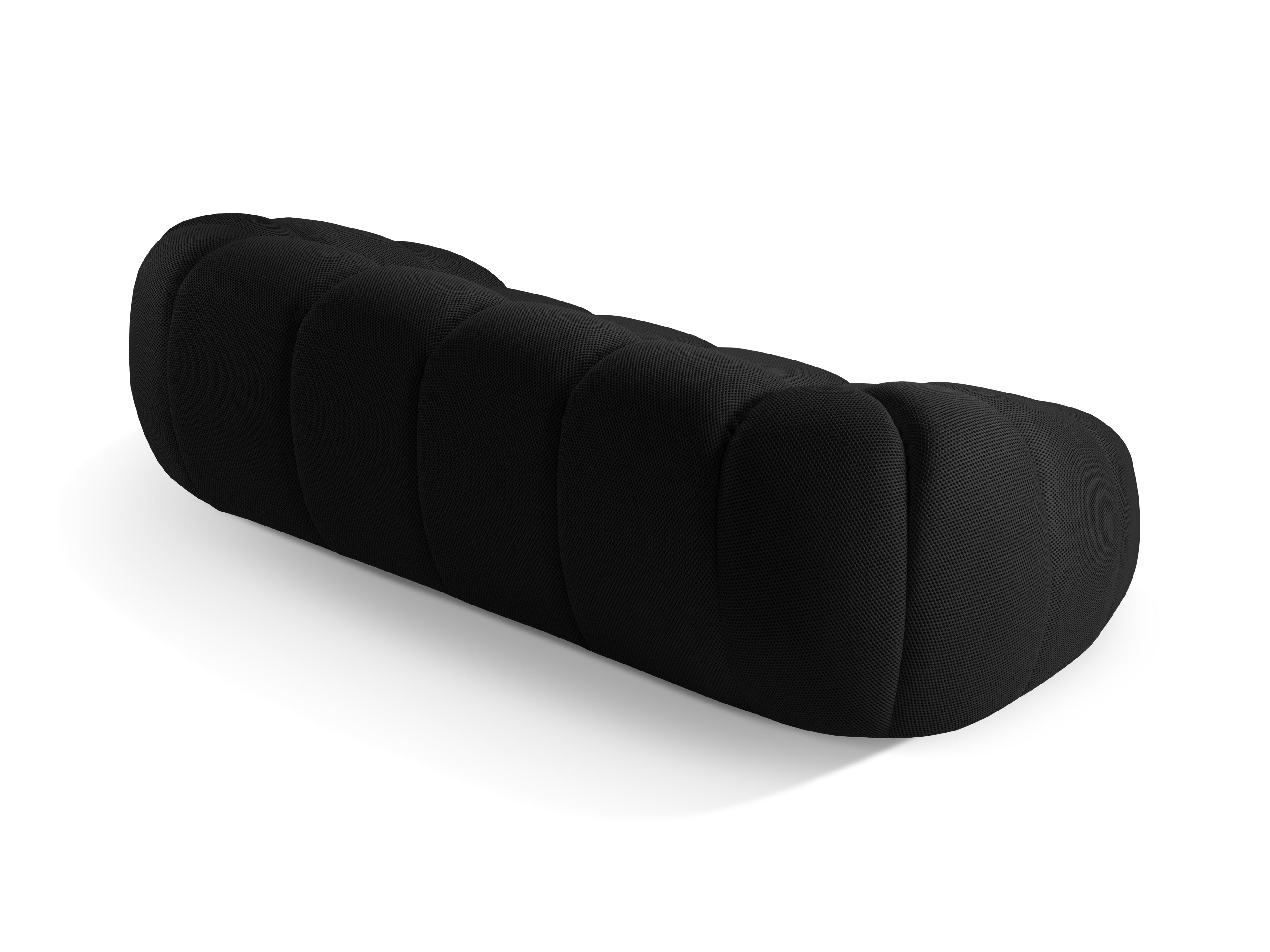 Sofa 3-zits DIANA zwart