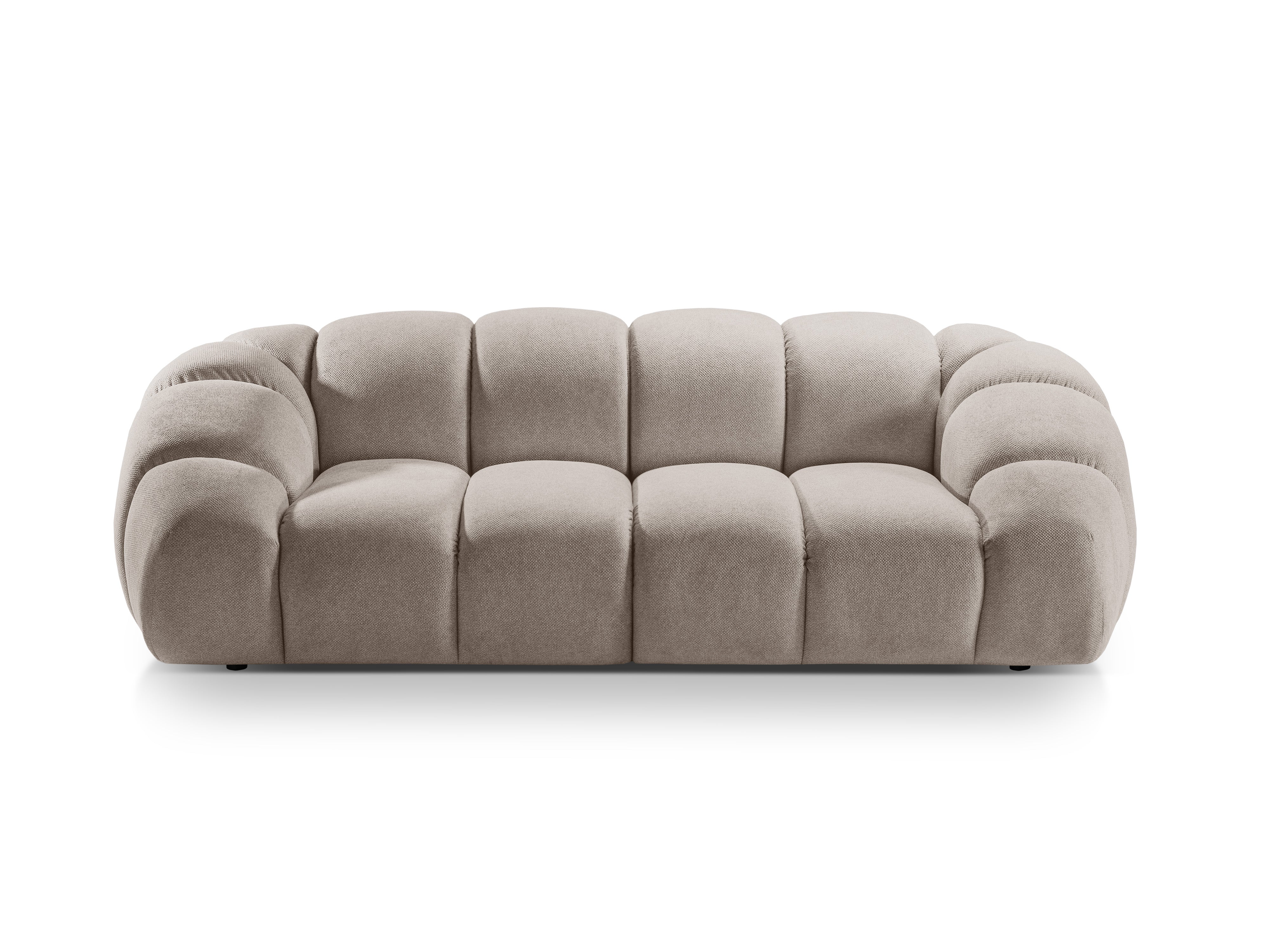 Sofa 3-zits DIANA donkerbeige szenil