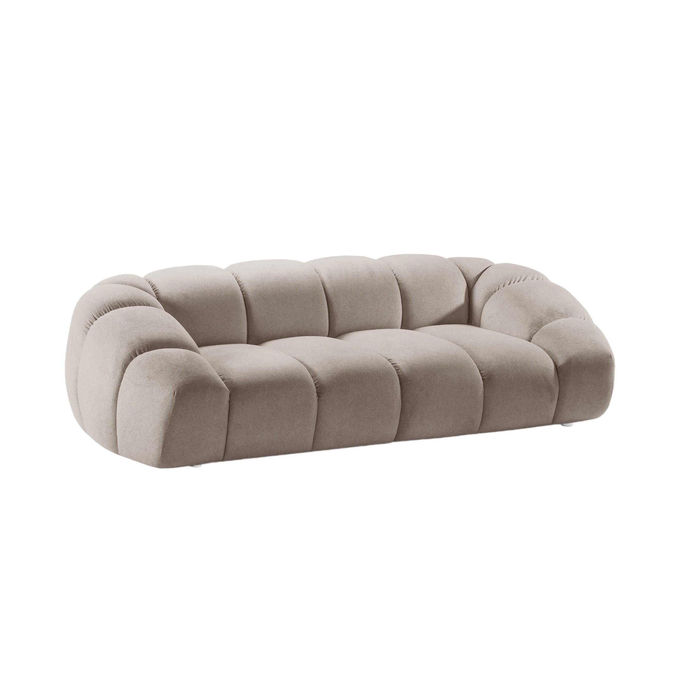 Sofa 3-zits DIANA donkerbeige szenil