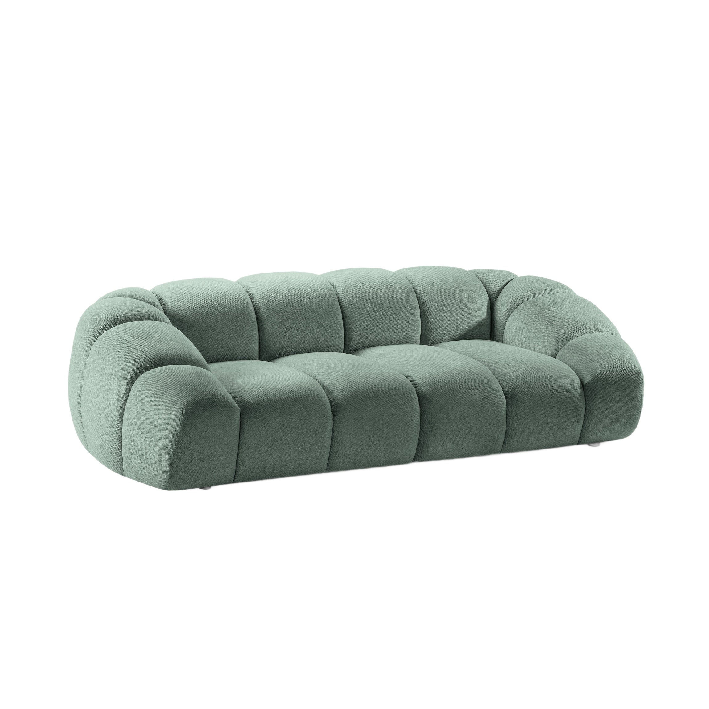 3-seater Sofa DIANA mint chenille