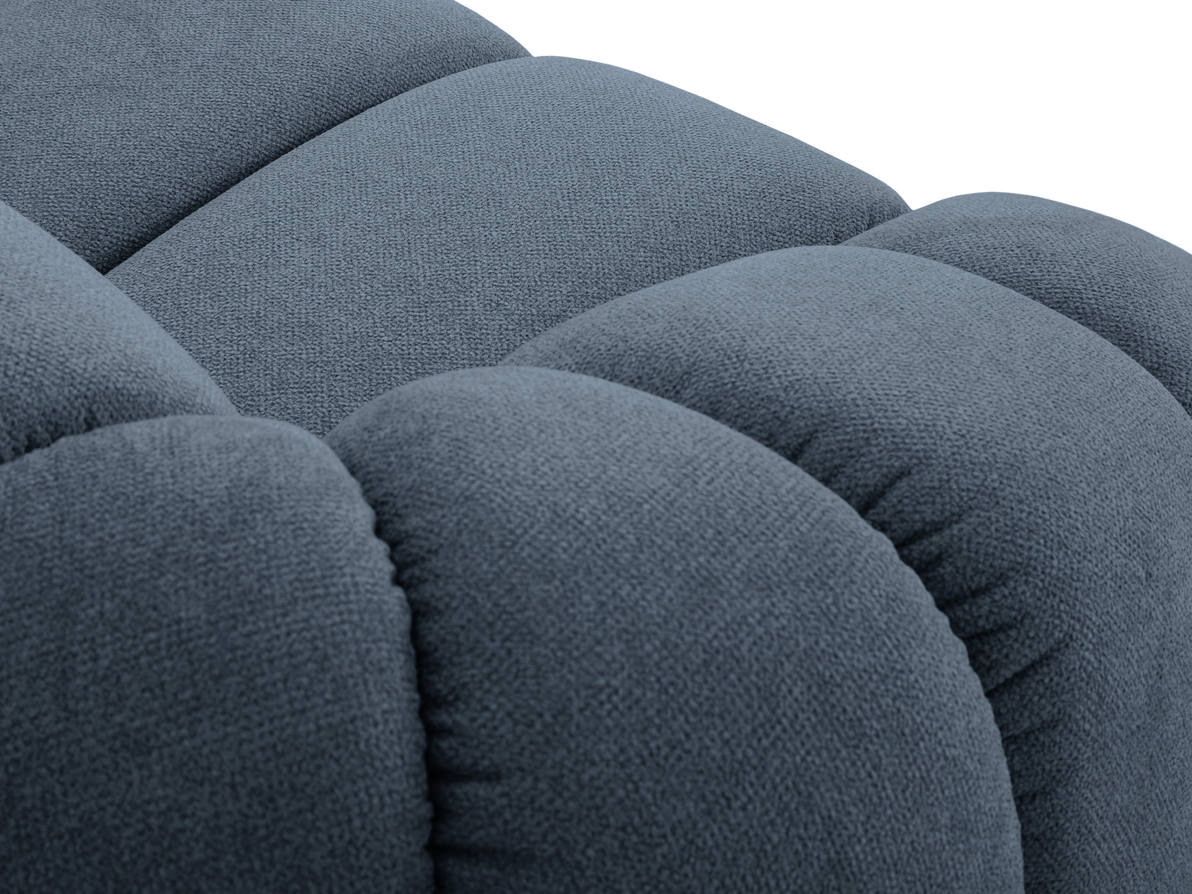 Sofa 3-Sitzer DIANA hellblaues Chenille