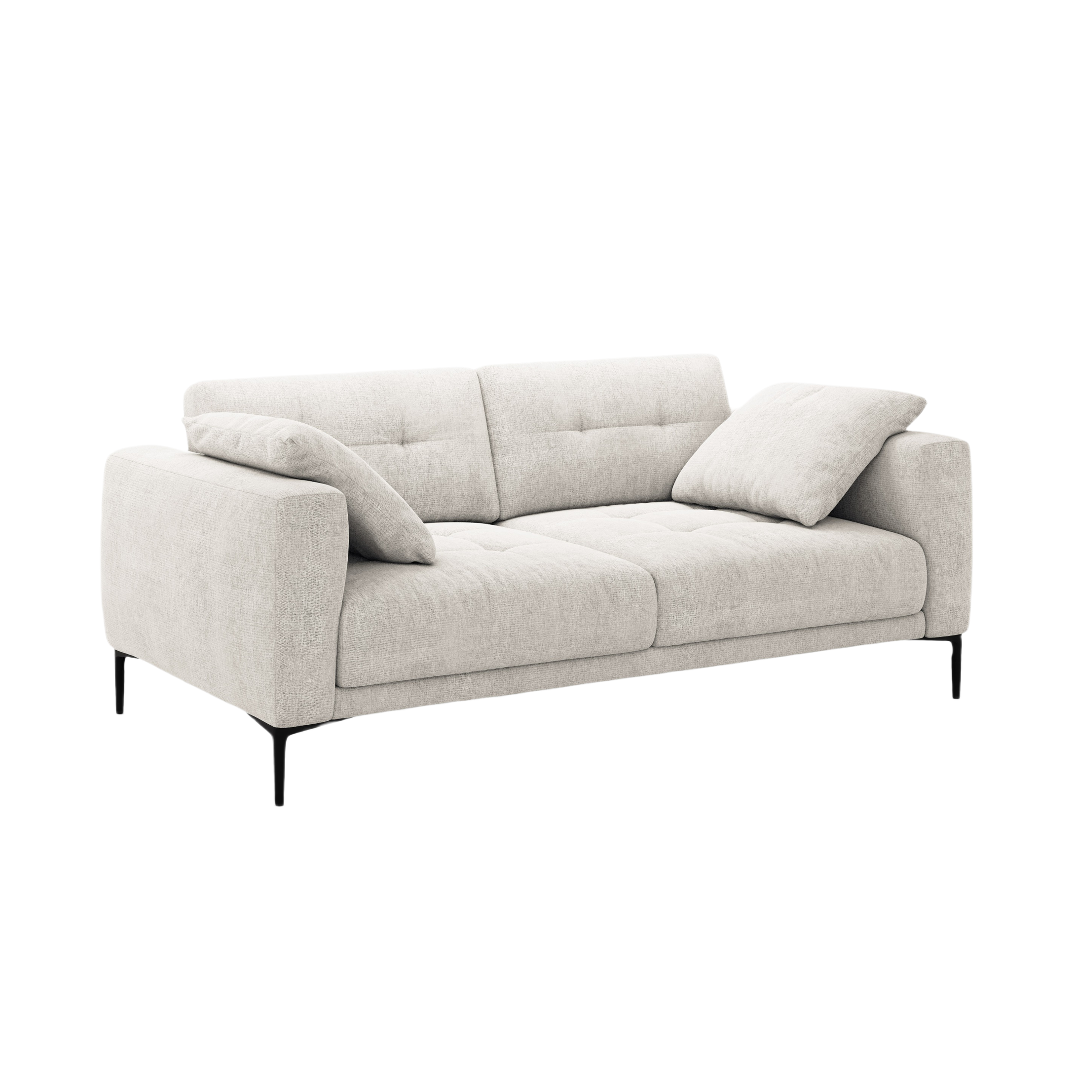 Sofa 3-zits BEMY beige chenille