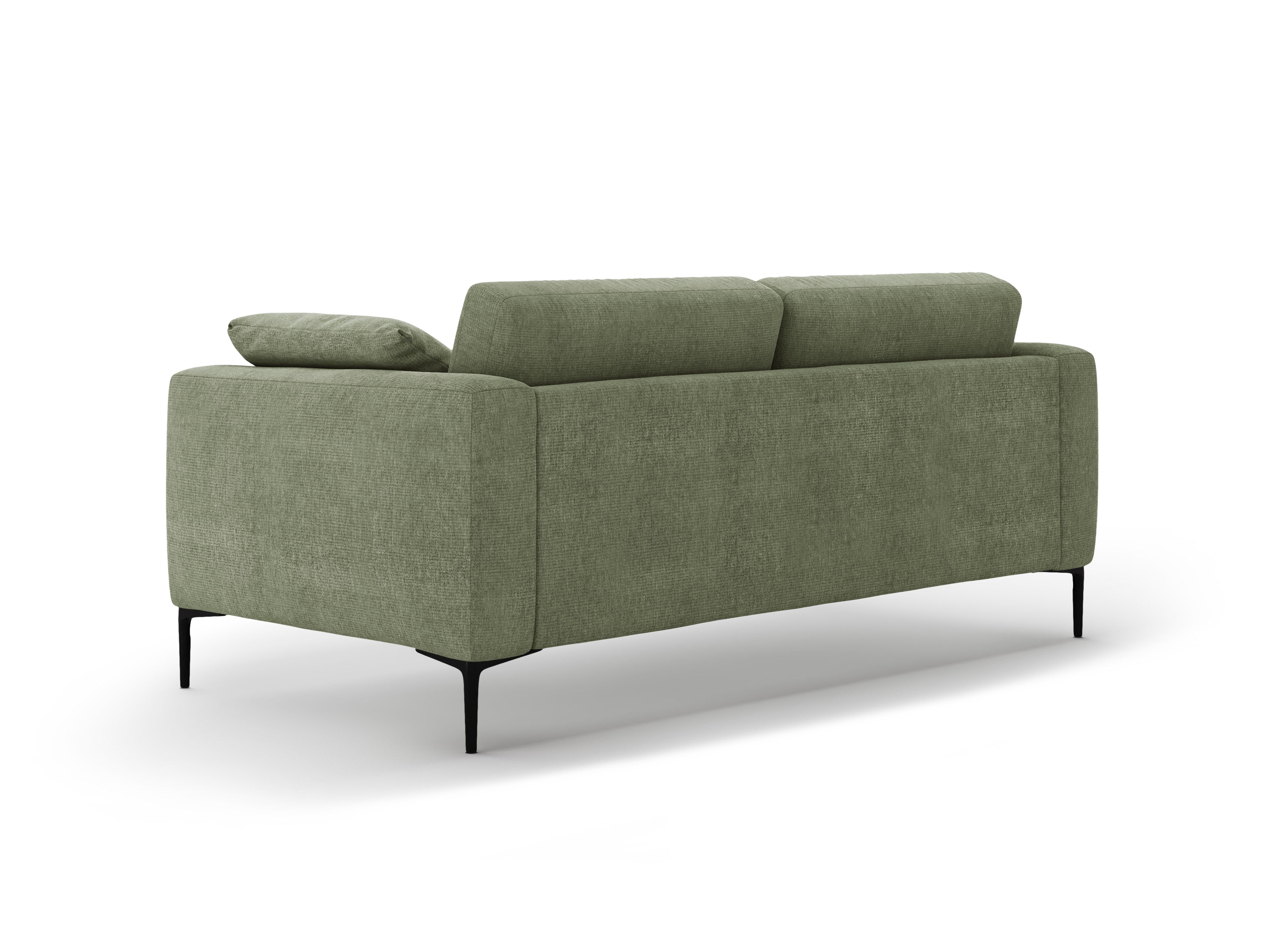 Sofa 3-zits BEMY olijfgroene chenille